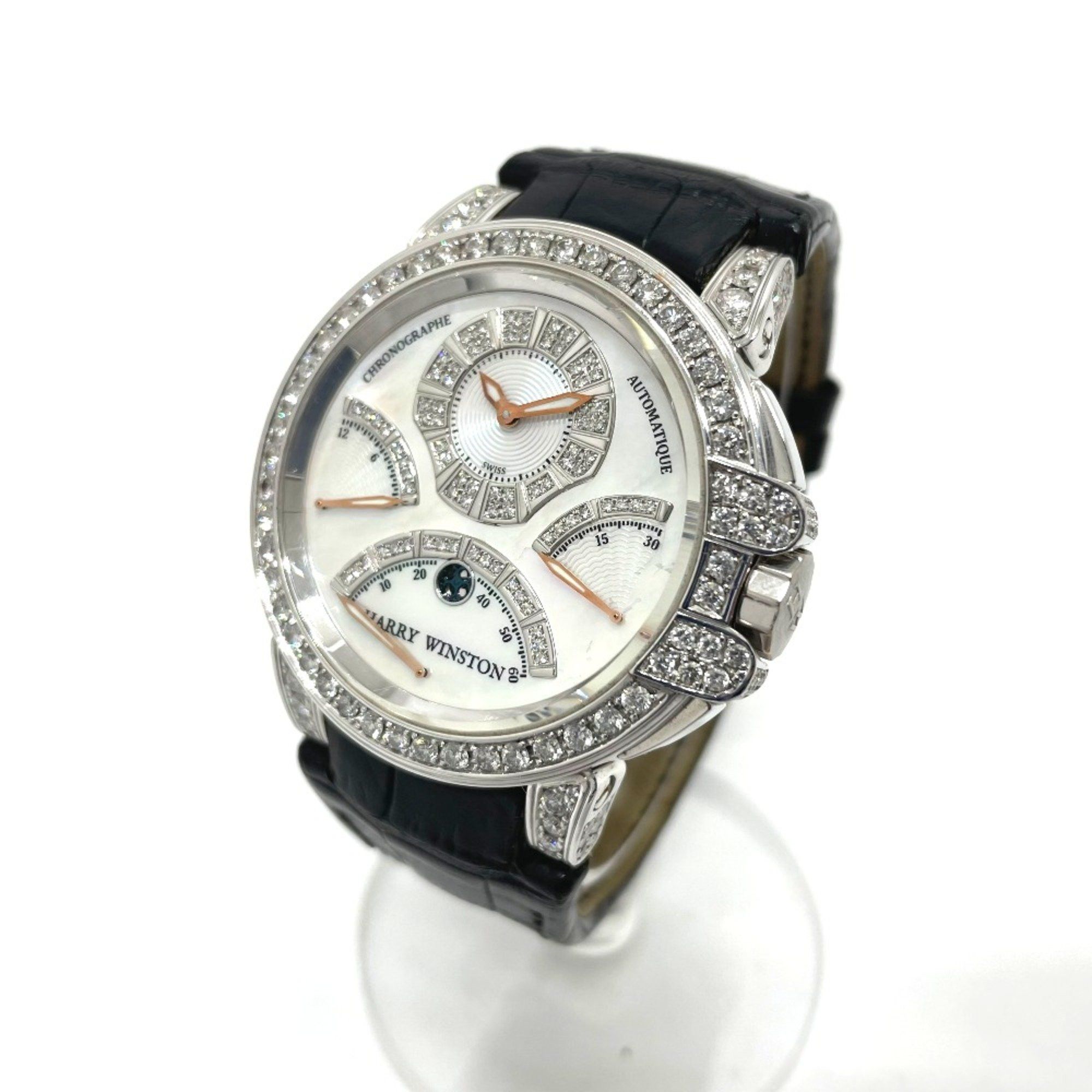 Harry Winston Harry winston MCRA44W ocean chrono Automatic Wristwatch WhiteGold Size ONE SIZE - 2 Thumbnail