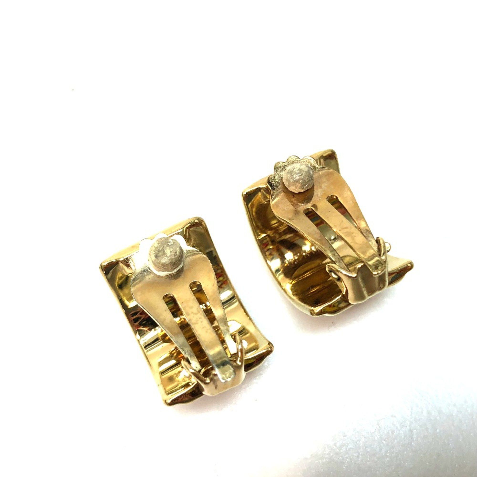 Hermes Hermes Accessories Earrings Red RedBased Gold Size ONE SIZE - 3 Thumbnail