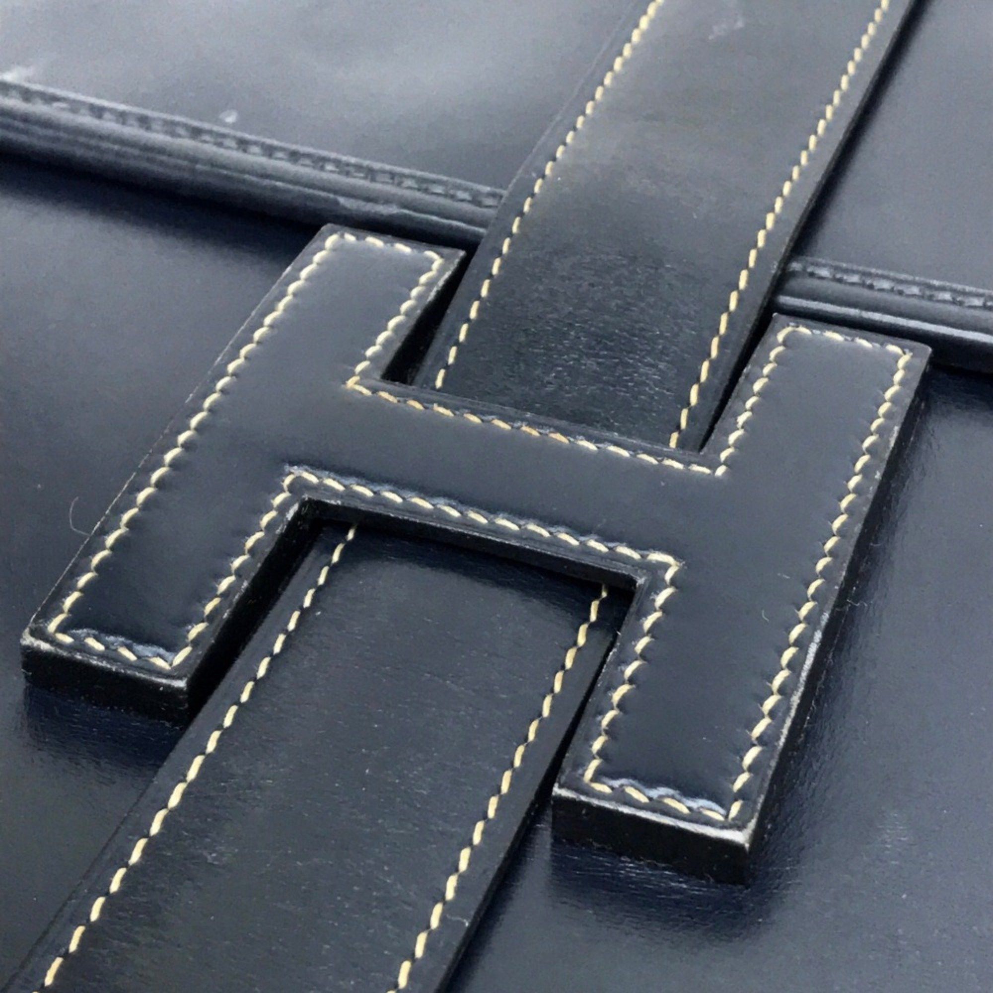 Hermes Hermes Bag document bag Cluch Bag Clutch bag Navy Size ONE SIZE - 9 Thumbnail