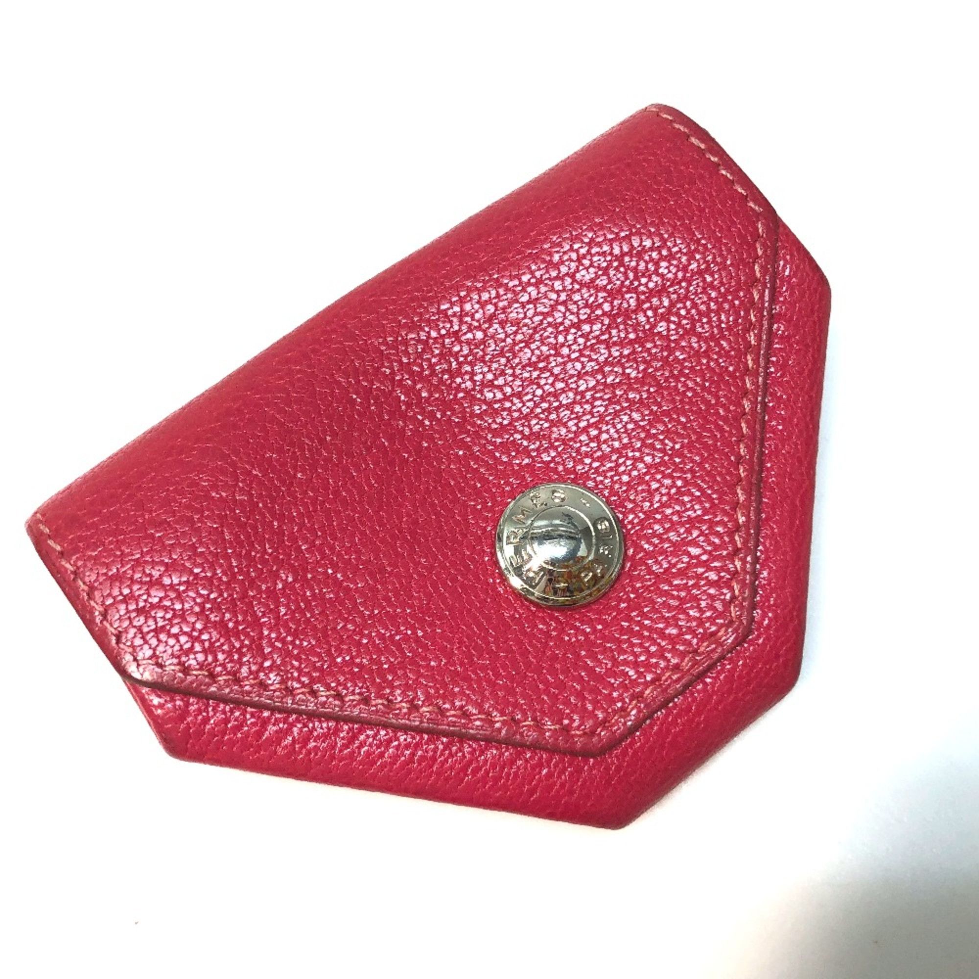 Hermes Hermes Le-Karan Yuit LE48 Coin Compartment coin purse pink Pink Based Size ONE SIZE - 2 Thumbnail