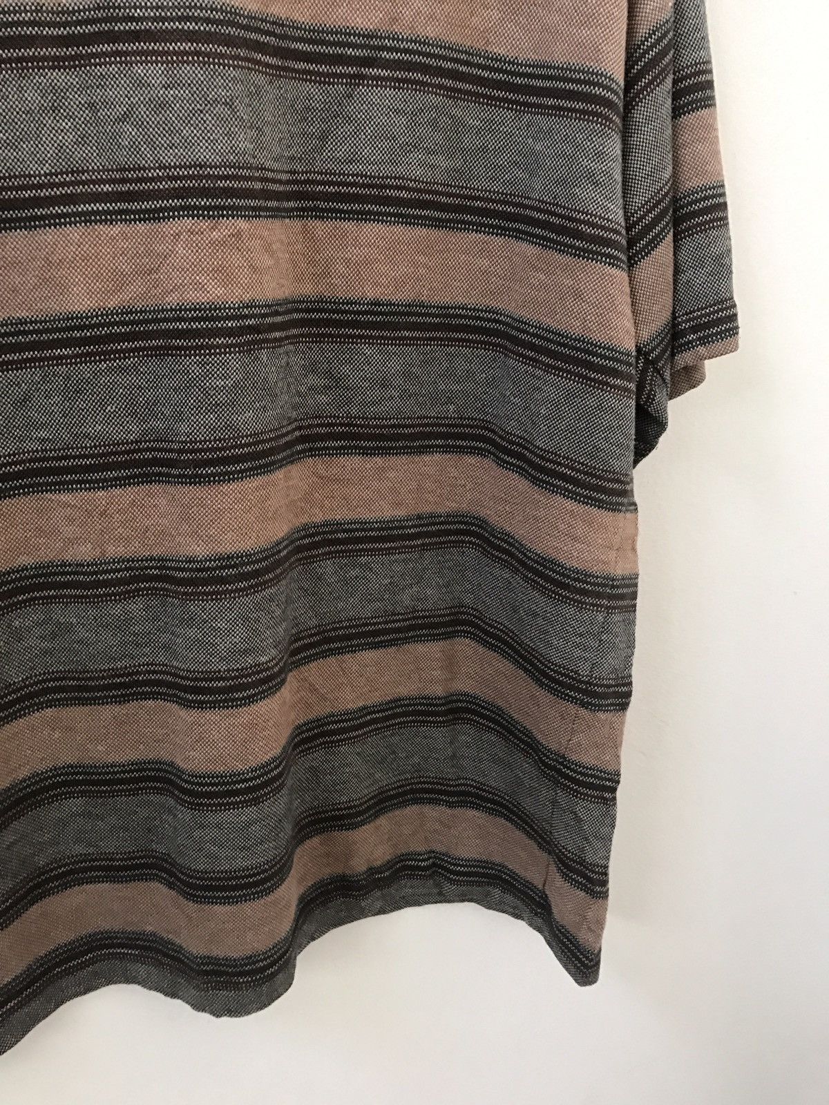 Other Vintage Utility Multiple Colour Border Striped t shirt Size US L / EU 52-54 / 3 - 6 Thumbnail