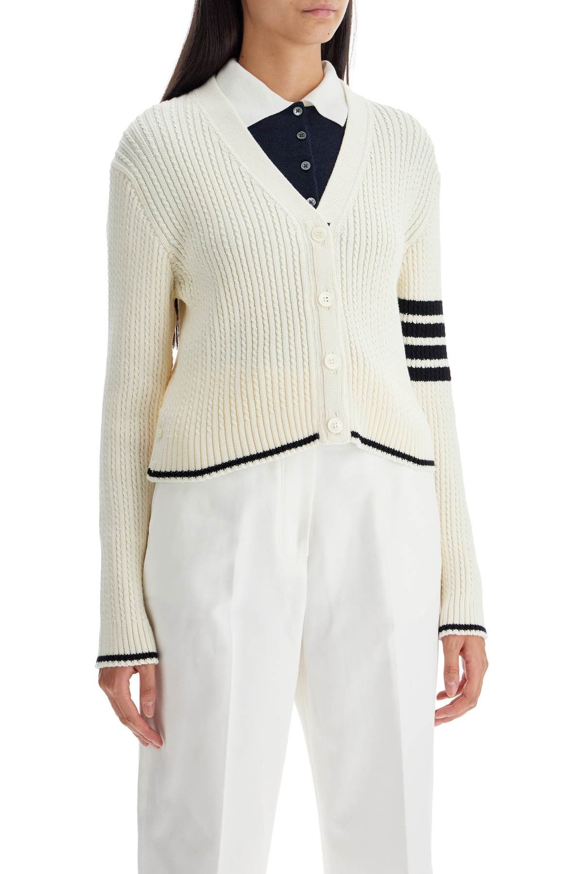Thom Browne THOM BROWNE "Merino Wool 4-Bar Size XS / US 0-2 / IT 36-38 - 2 Thumbnail