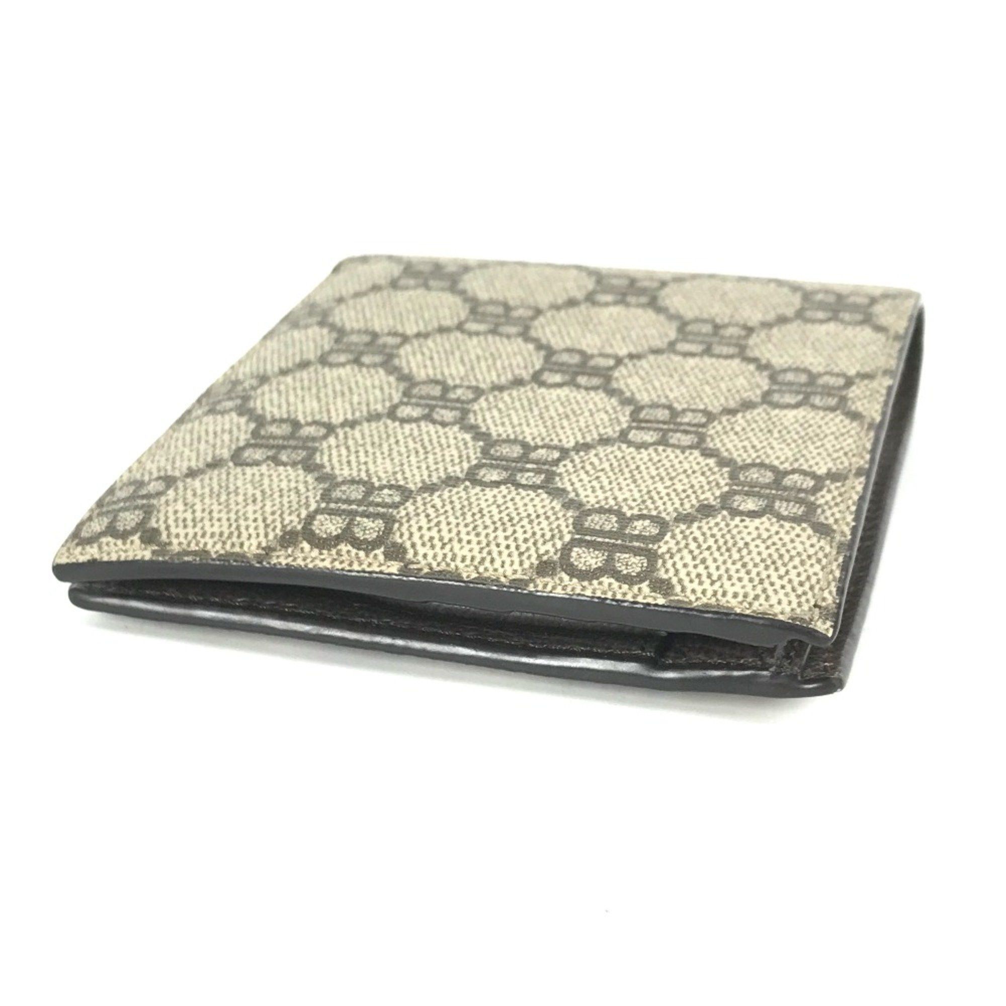 Gucci Gucci 680403 BALENCIAGA Balenciaga collaboration Compact wallet Folded wallet Beige Size ONE SIZE - 6 Thumbnail
