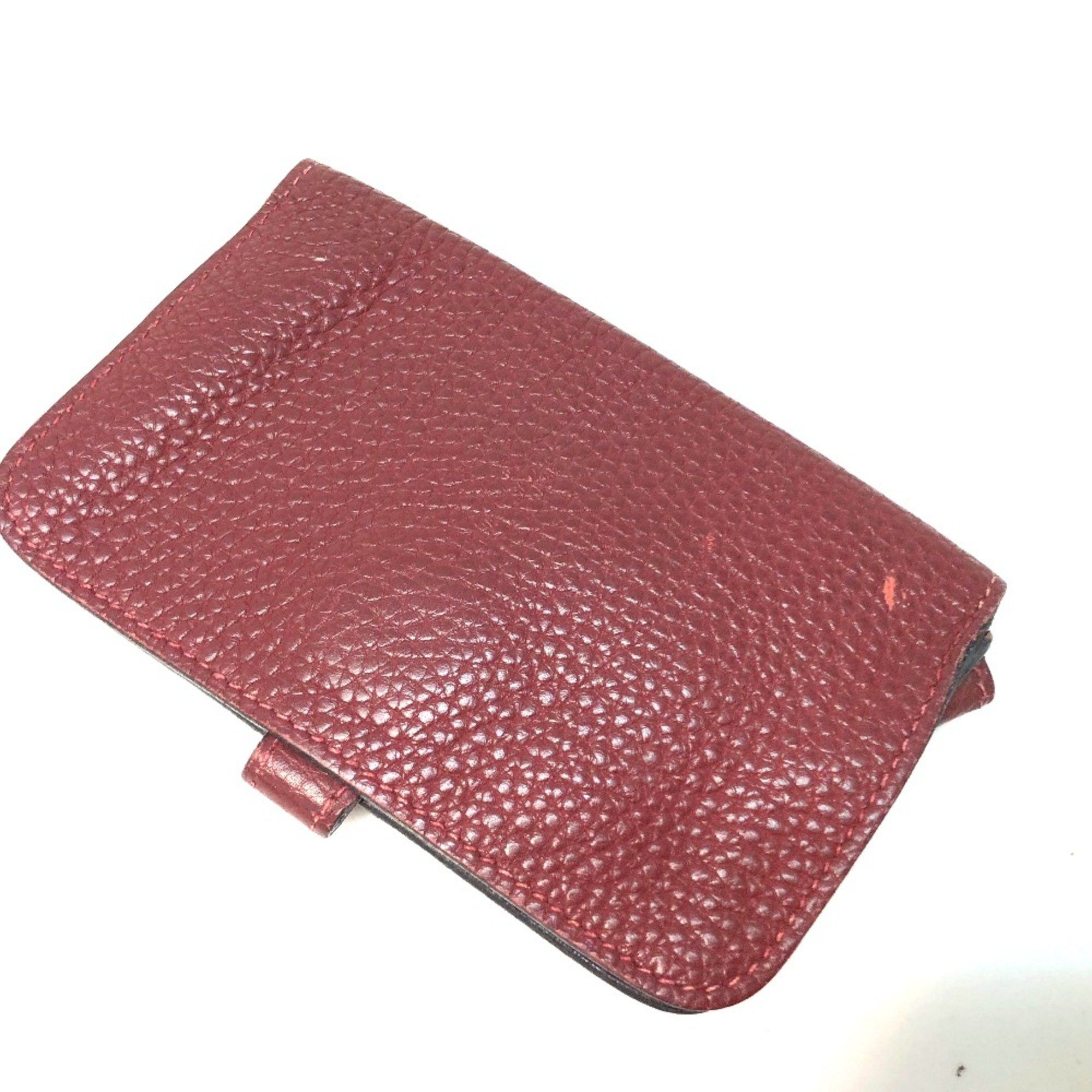Hermes Hermes Coin Compartment coin purse Red Rouge Ash Size ONE SIZE - 2 Thumbnail