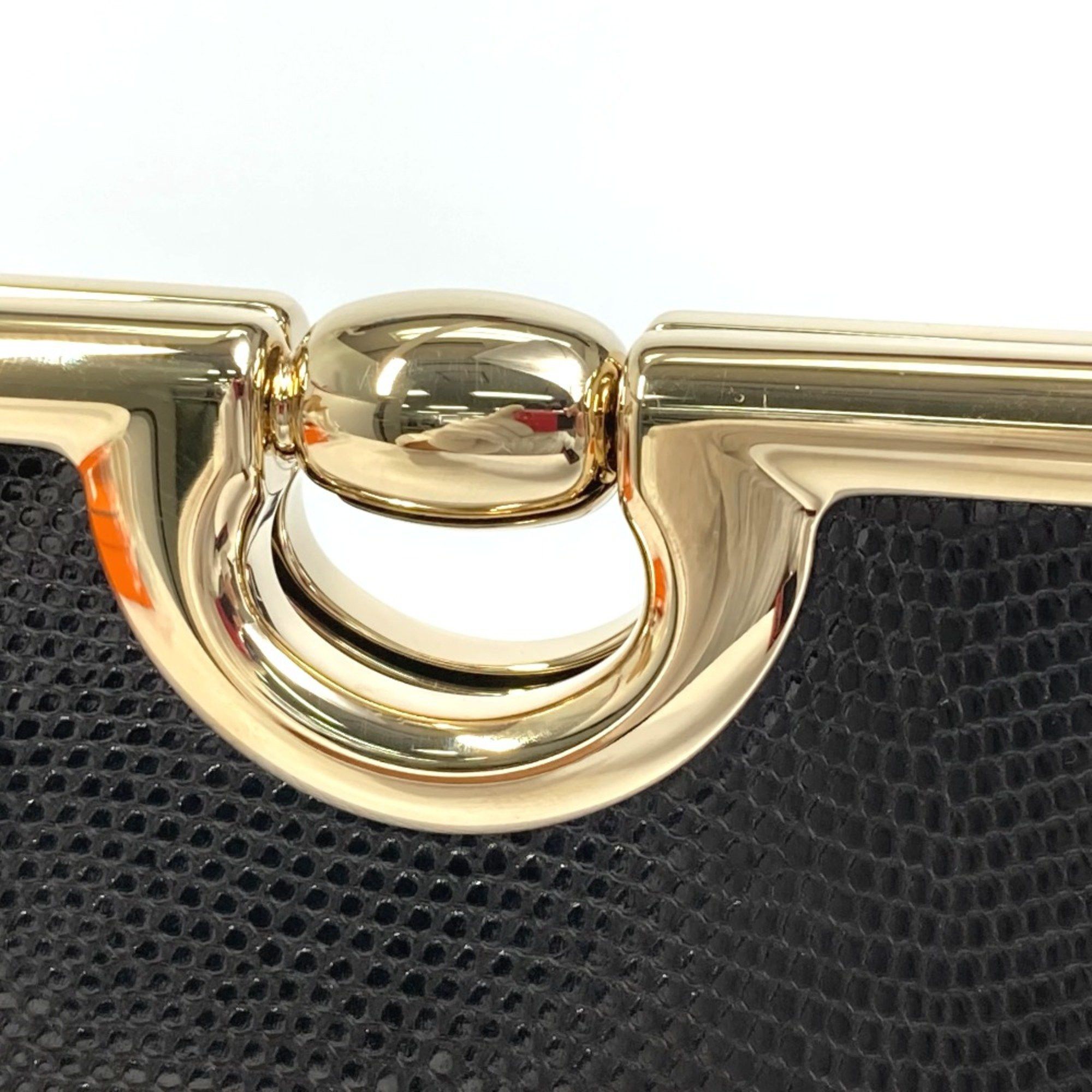 Hermes Hermes bag shawl Shoulder Bag Black GoldHardware Size ONE SIZE - 4 Thumbnail