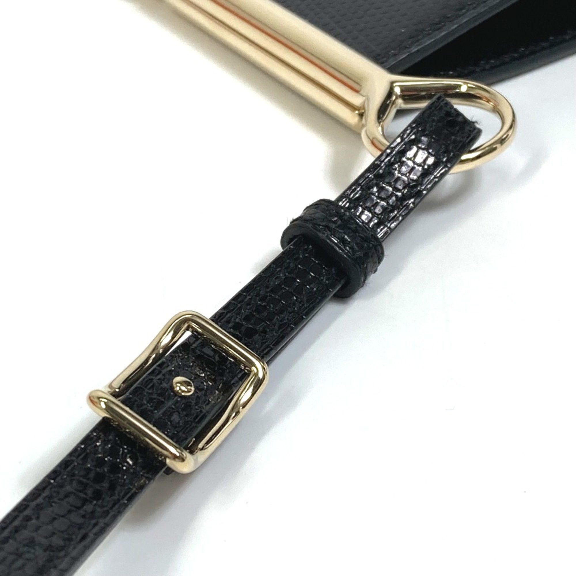 Hermes Hermes bag shawl Shoulder Bag Black GoldHardware Size ONE SIZE - 7 Thumbnail