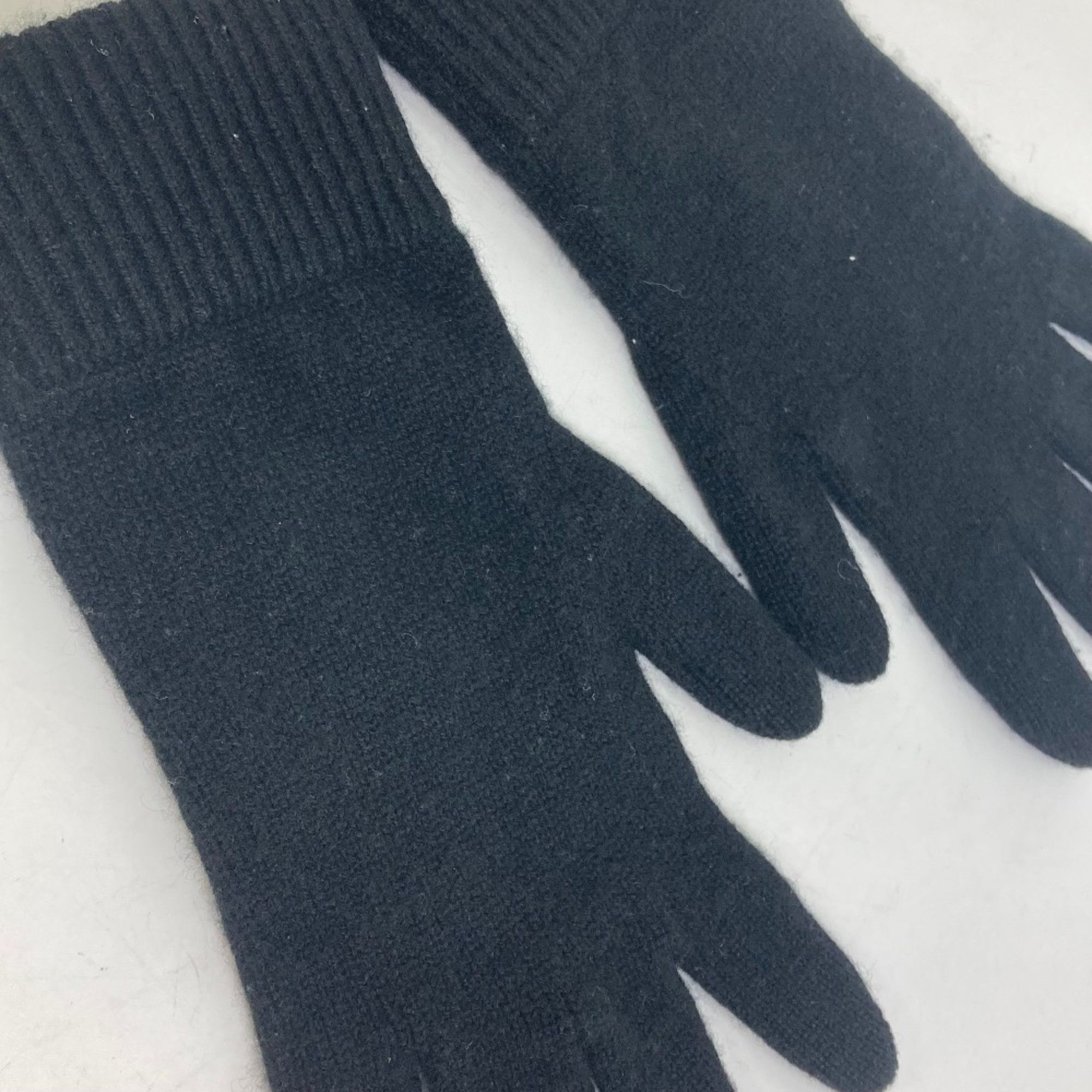 Hermes Hermes Glove gloves Black Size ONE SIZE - 7 Thumbnail