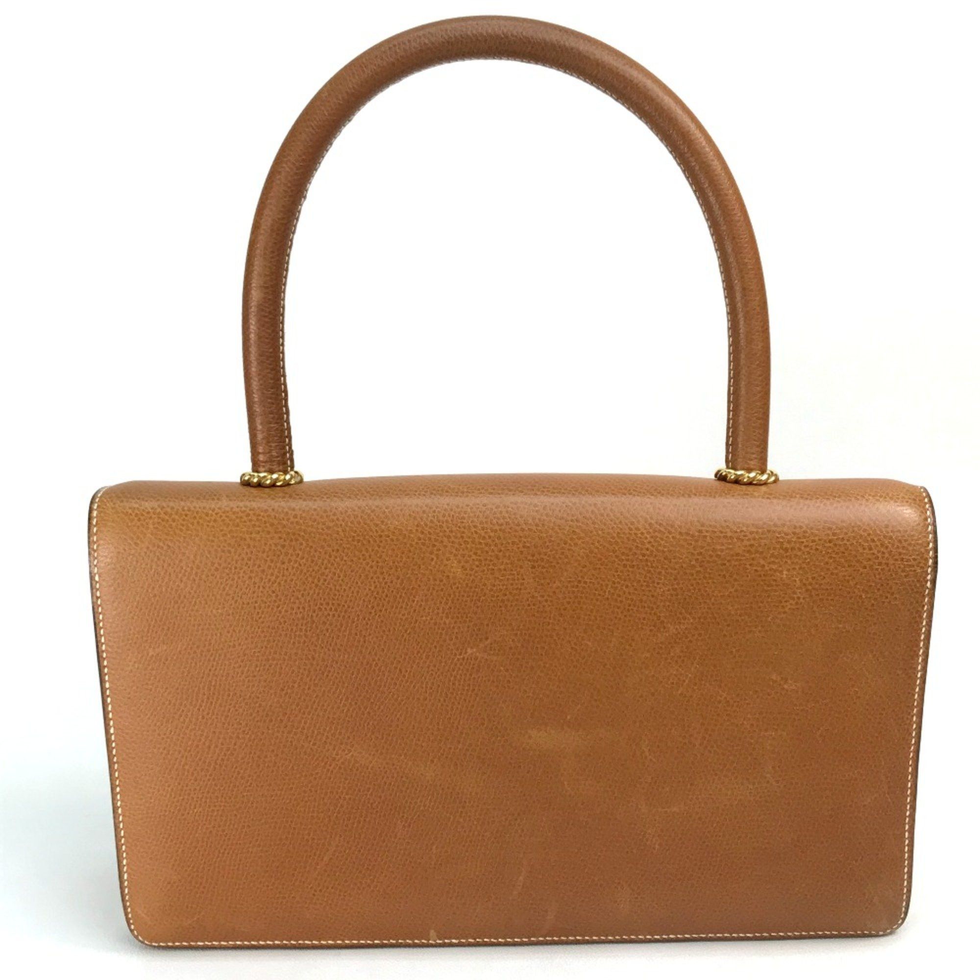 Hermes Hermes Bag Width Hand Bag Brown GoldHardware Size ONE SIZE - 2 Thumbnail