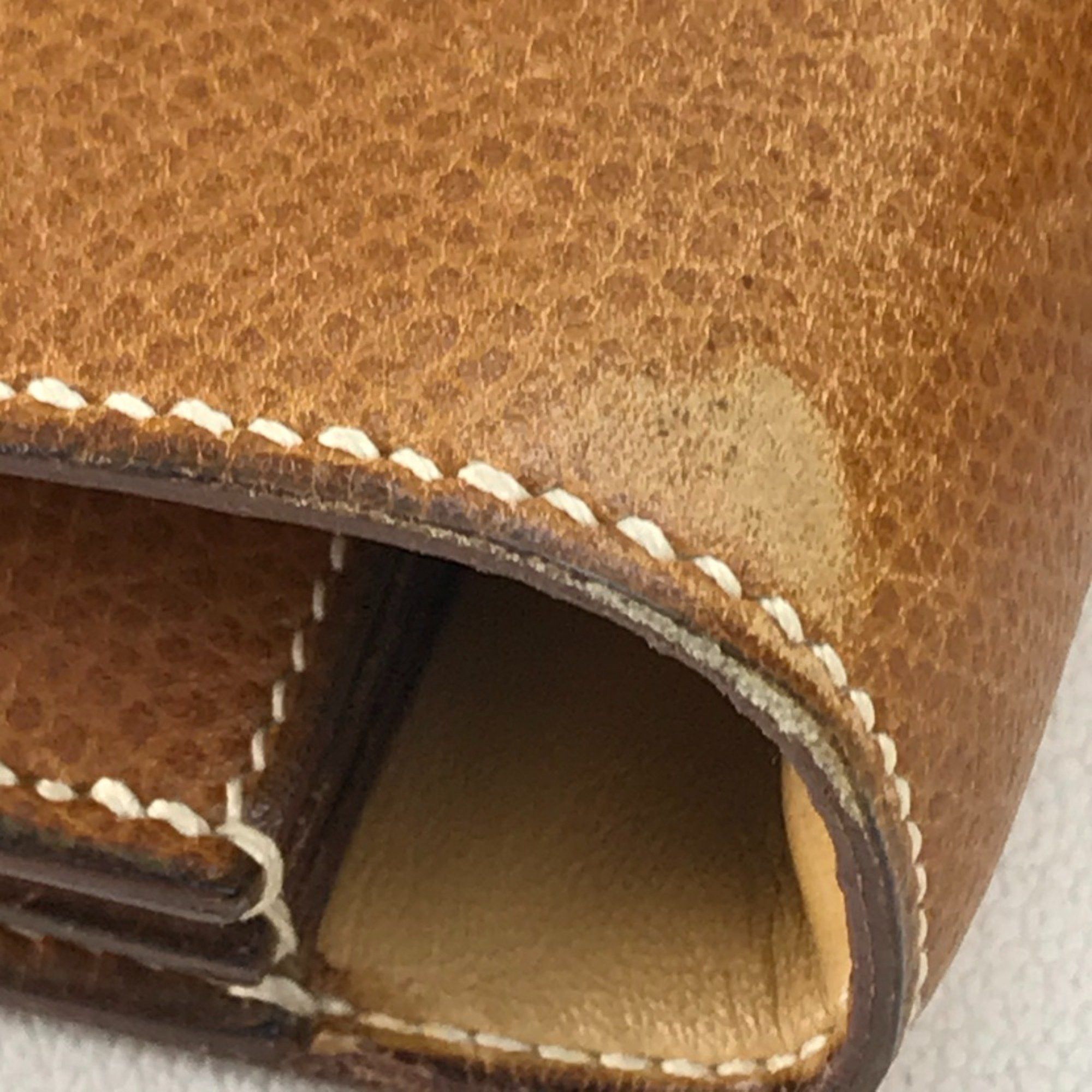 Hermes Hermes Bag Width Hand Bag Brown GoldHardware Size ONE SIZE - 5 Thumbnail