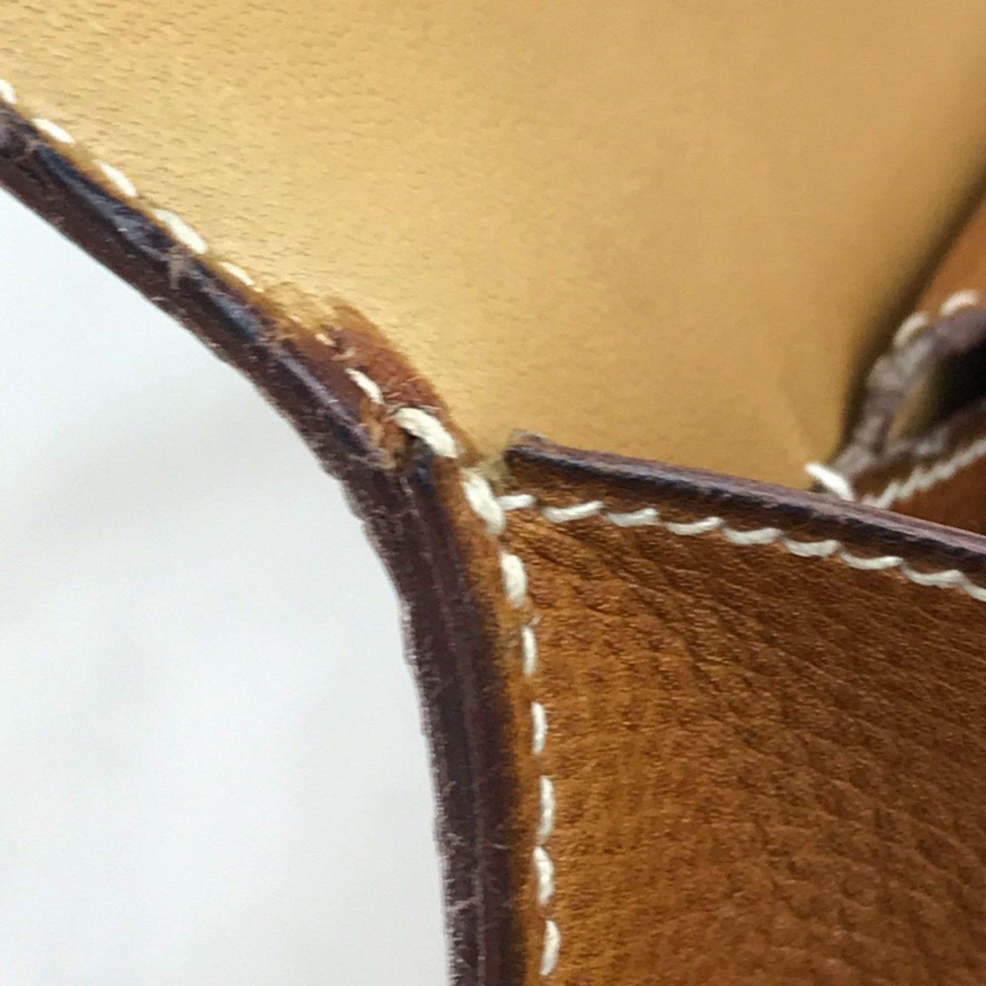 Hermes Hermes Bag Width Hand Bag Brown GoldHardware Size ONE SIZE - 8 Thumbnail