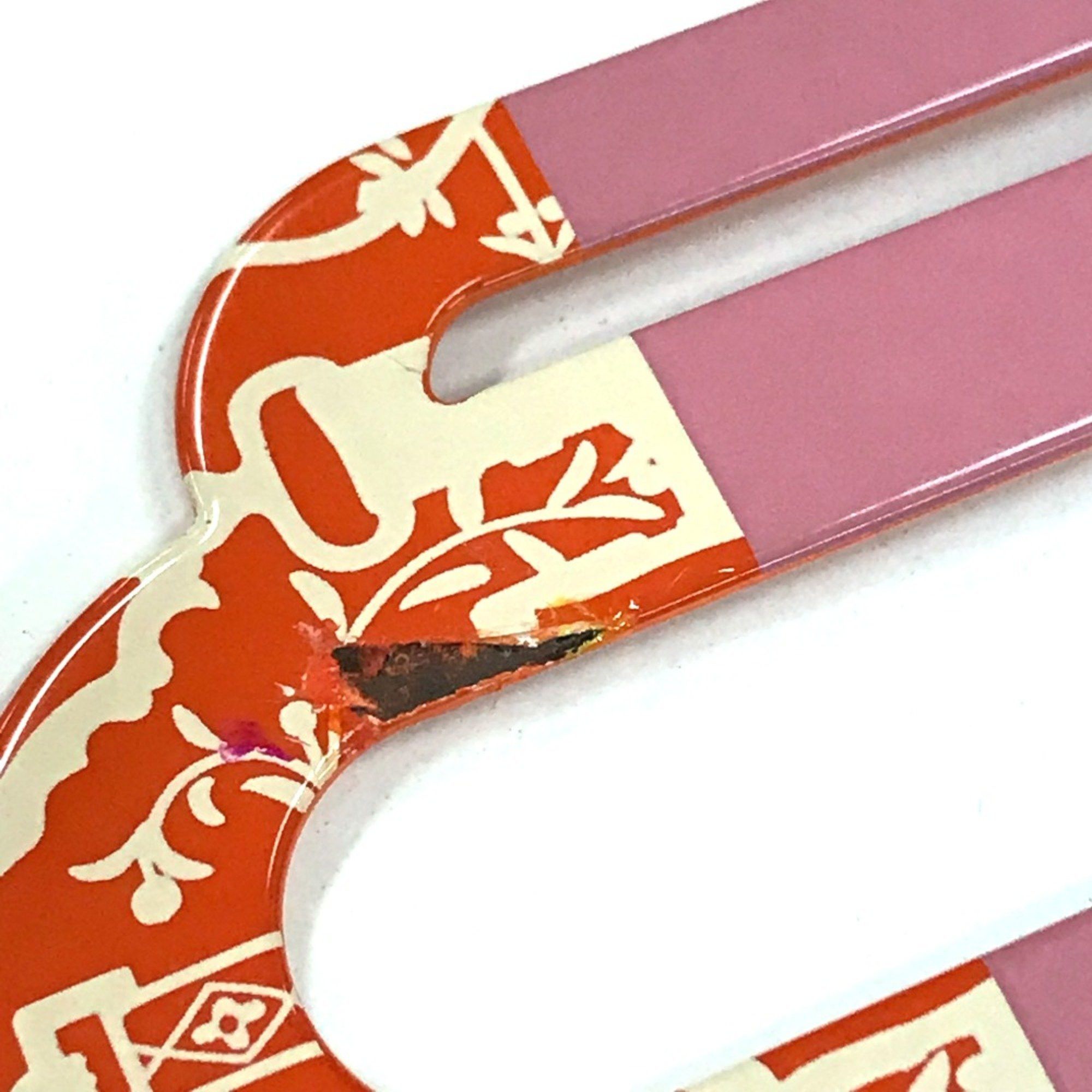Hermes Hermes Plate Attrage Accessories Necklace Orange Size ONE SIZE - 4 Thumbnail