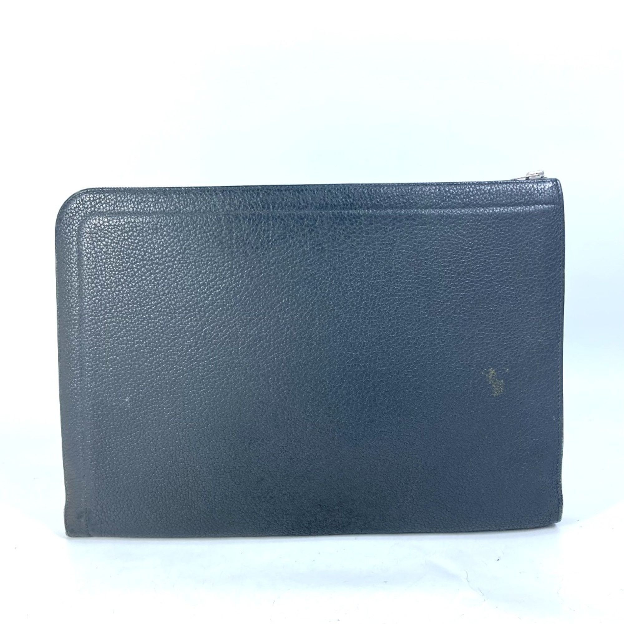 Hermes Hermes L-shaped fastener computer case bag Clutch bag gray Size ONE SIZE - 2 Thumbnail