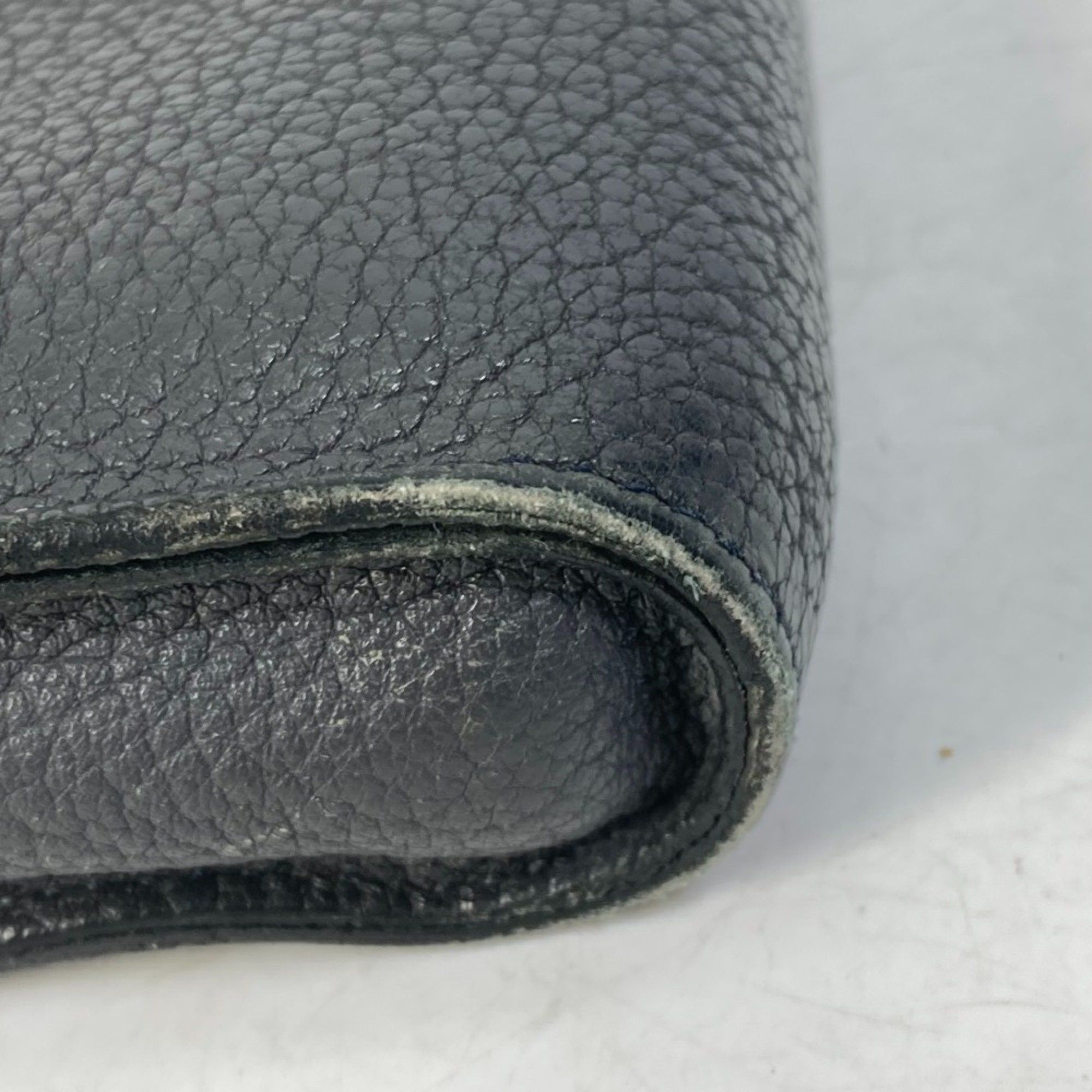 Hermes Hermes L-shaped fastener computer case bag Clutch bag gray Size ONE SIZE - 4 Thumbnail