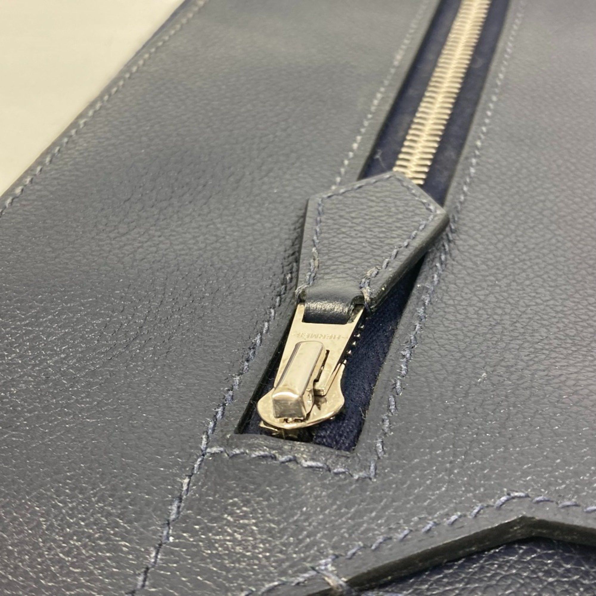 Hermes Hermes Crossbody bag Shoulder Bag Blue Nuit Navy Size ONE SIZE - 10 Thumbnail