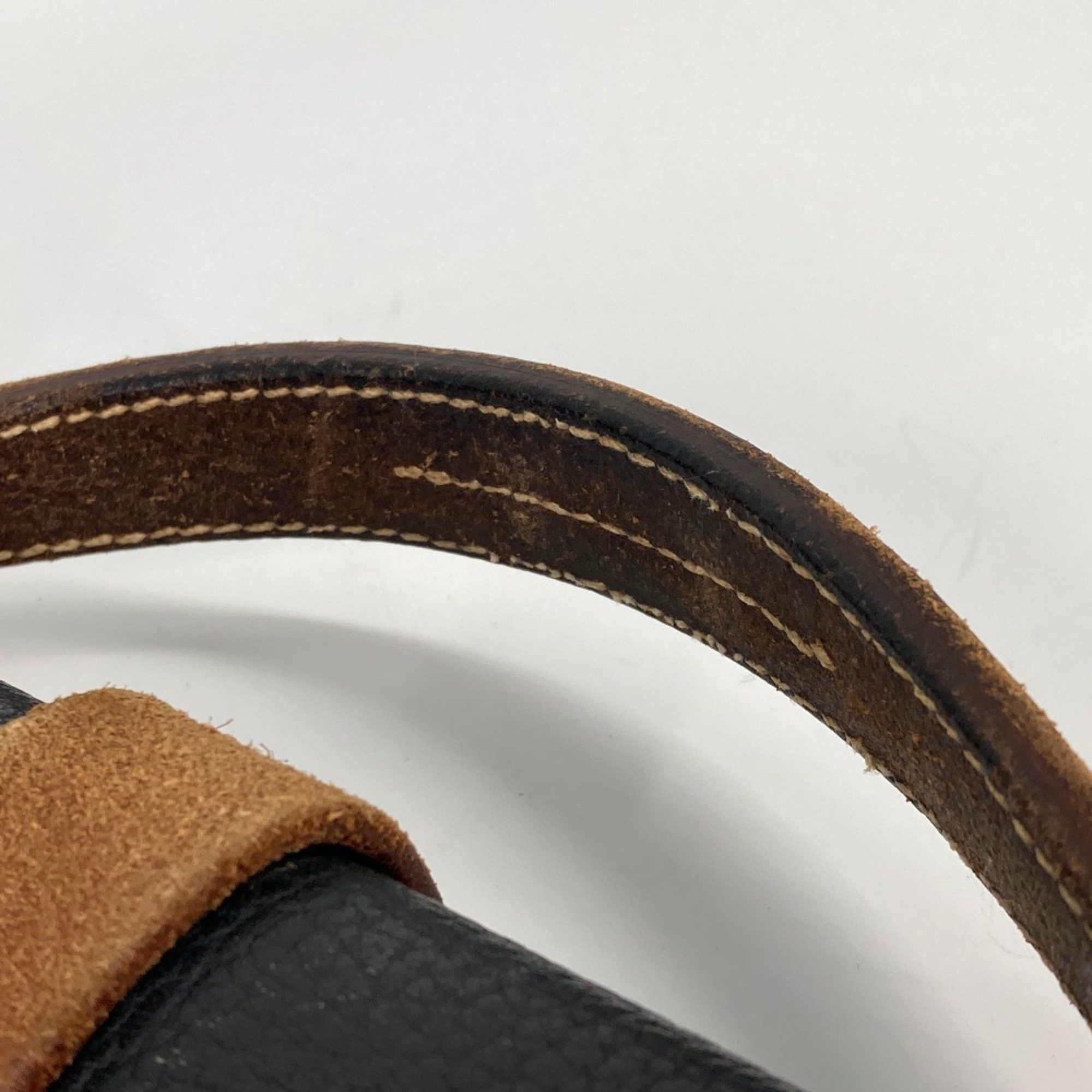 Hermes Hermes Bag Hand Bag Business bag Black Brown Size ONE SIZE - 11 Thumbnail
