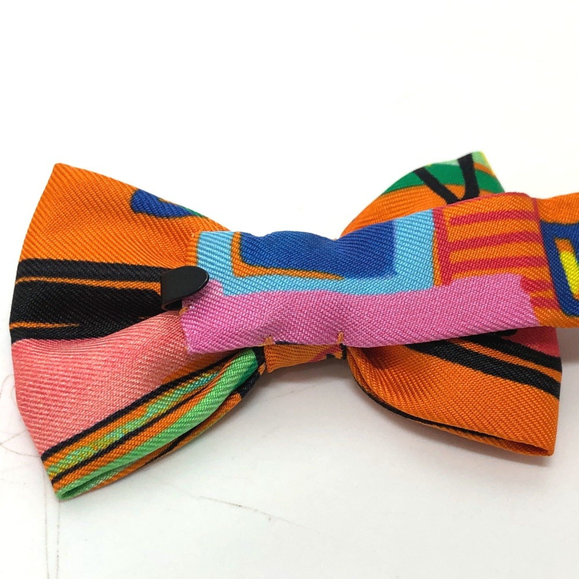Hermes Hermes Butterfly Necktie Ribbon Necktie Multicolore Size ONE SIZE - 4 Thumbnail