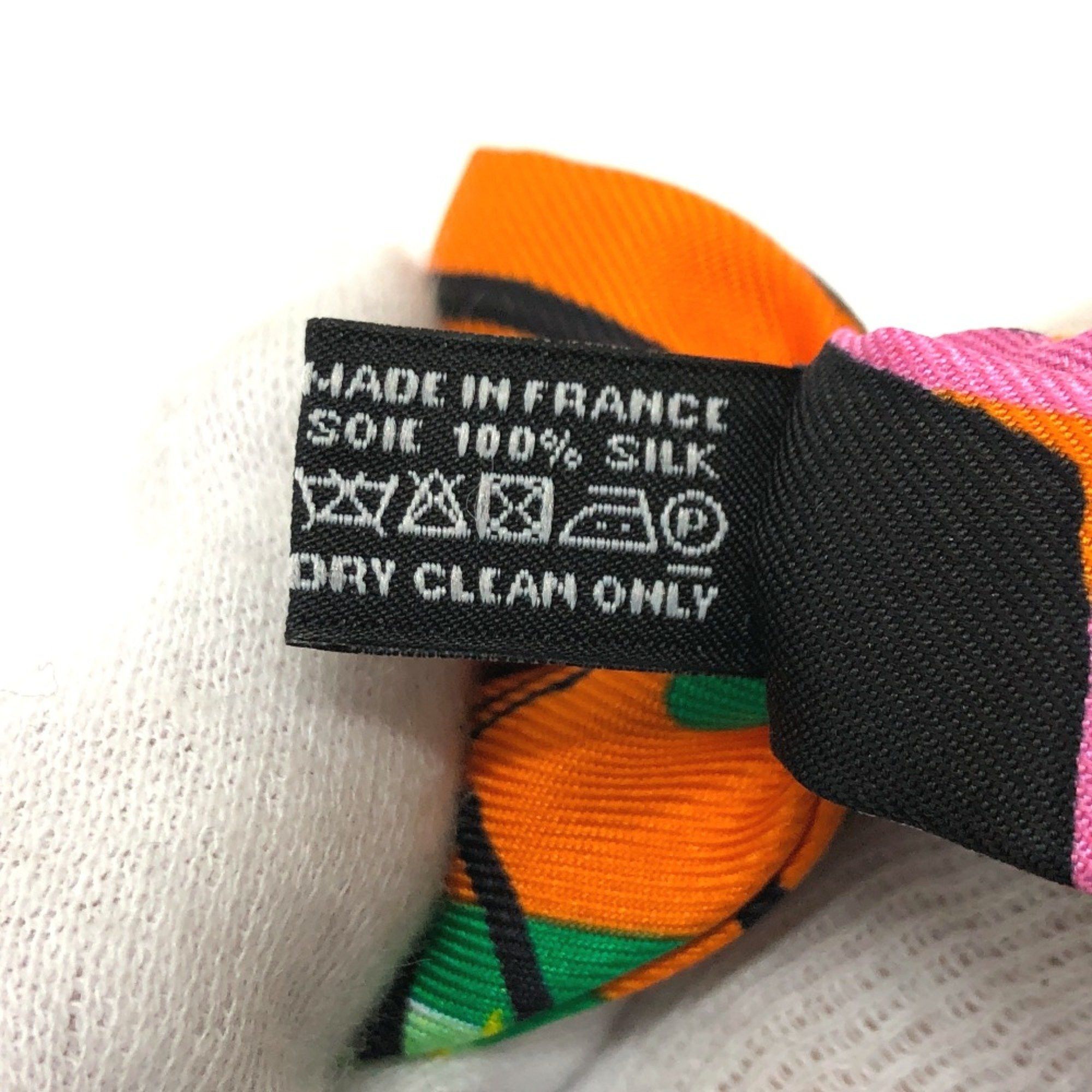 Hermes Hermes Butterfly Necktie Ribbon Necktie Multicolore Size ONE SIZE - 7 Thumbnail