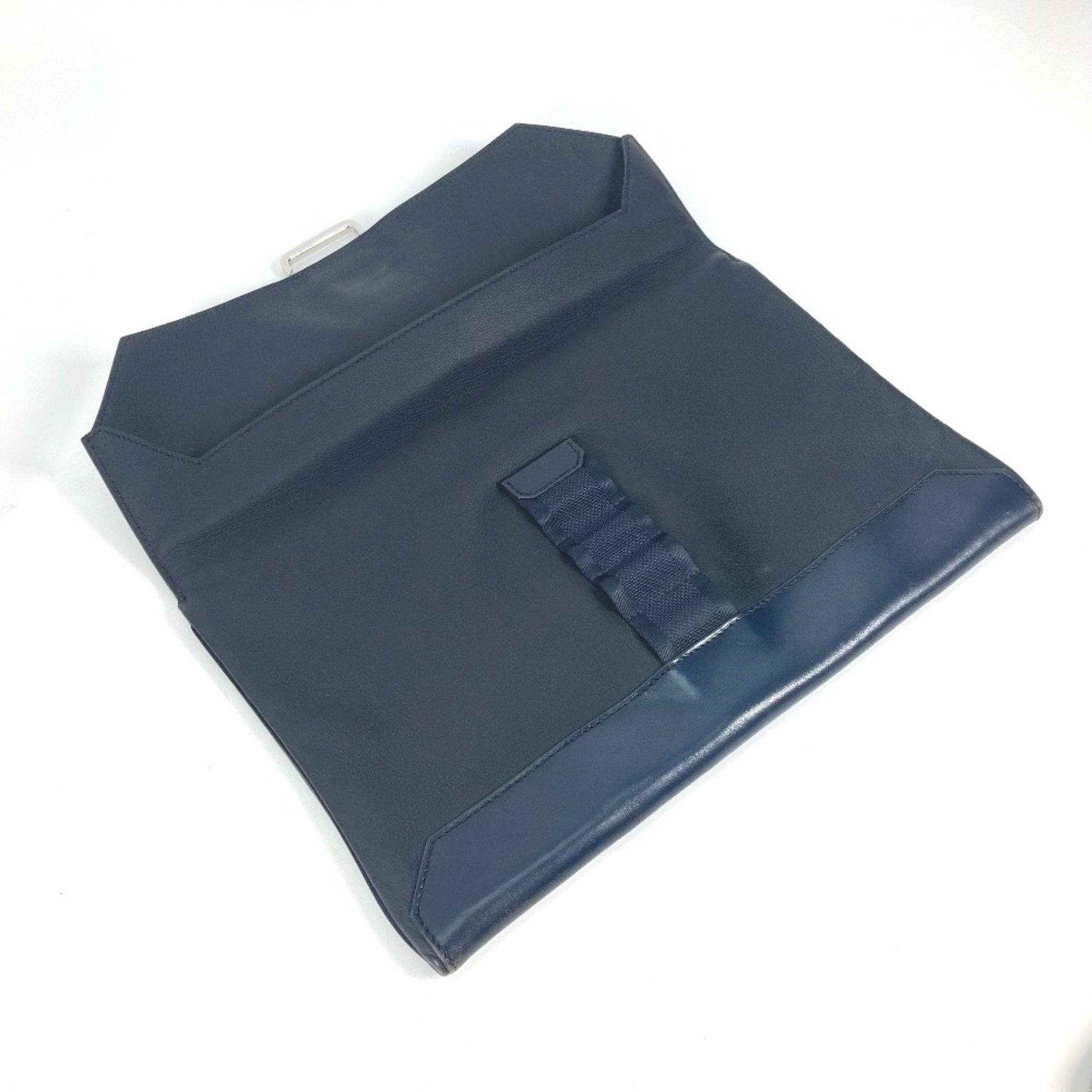Hermes Hermes pouch bag Clutch bag Navy Size ONE SIZE - 10 Thumbnail