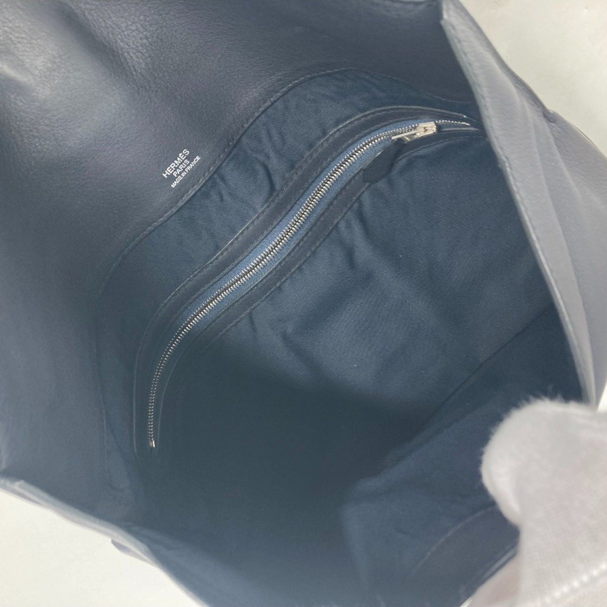 Hermes Hermes pouch bag Clutch bag Navy Size ONE SIZE - 11 Thumbnail