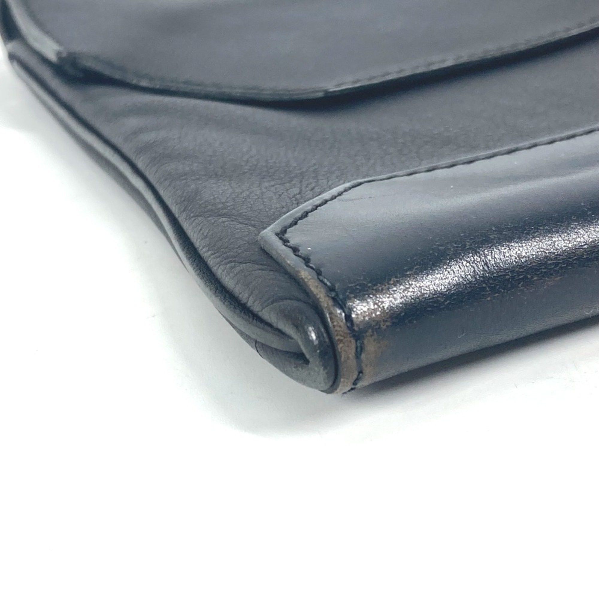 Hermes Hermes pouch bag Clutch bag Navy Size ONE SIZE - 7 Thumbnail
