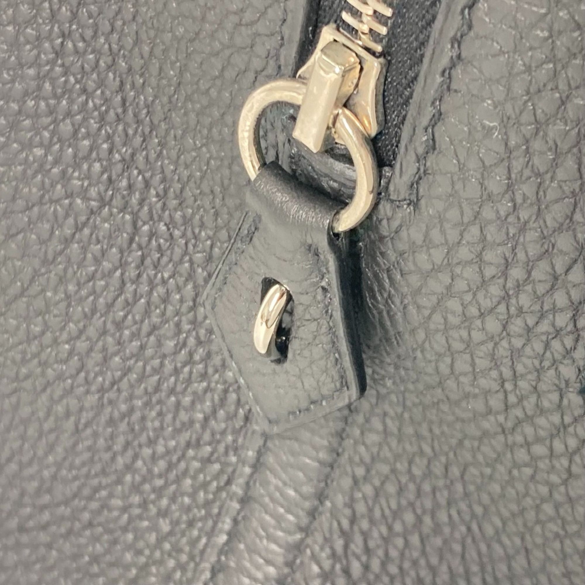 Hermes Hermes Bag Hand Bag Tote Bag Black x Blue Run Black SilverHardware Size ONE SIZE - 8 Thumbnail