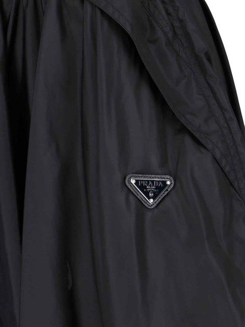 Prada FLARED LOGO SKIRT Size 27" / US 4 / IT 40 - 5 Thumbnail