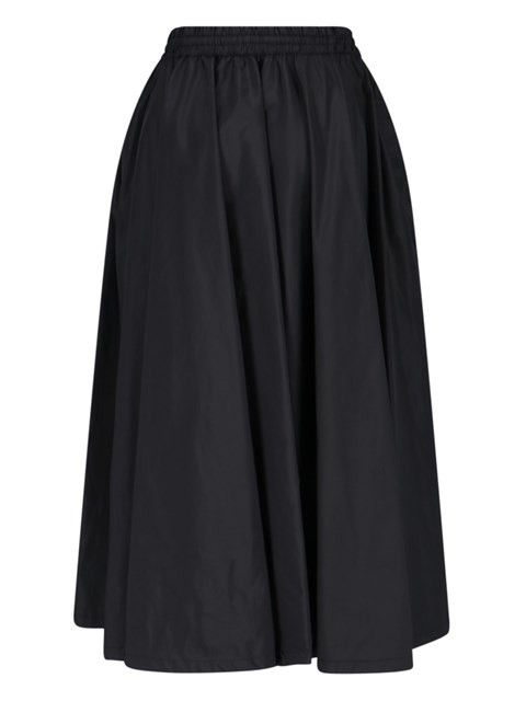 Prada FLARED LOGO SKIRT Size 27" / US 4 / IT 40 - 2 Thumbnail