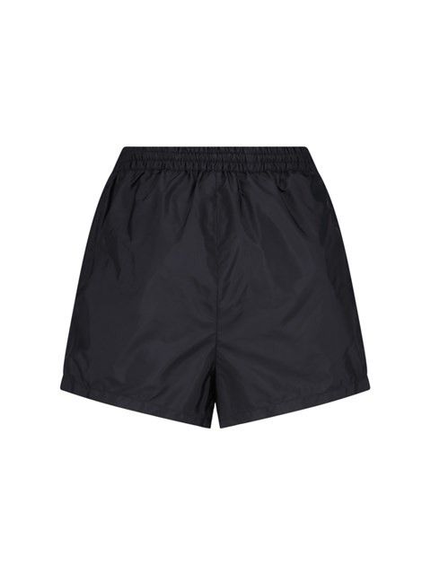 Prada LOGO JOGGER SHORTS Size 27" / US 4 / IT 40 - 2 Thumbnail