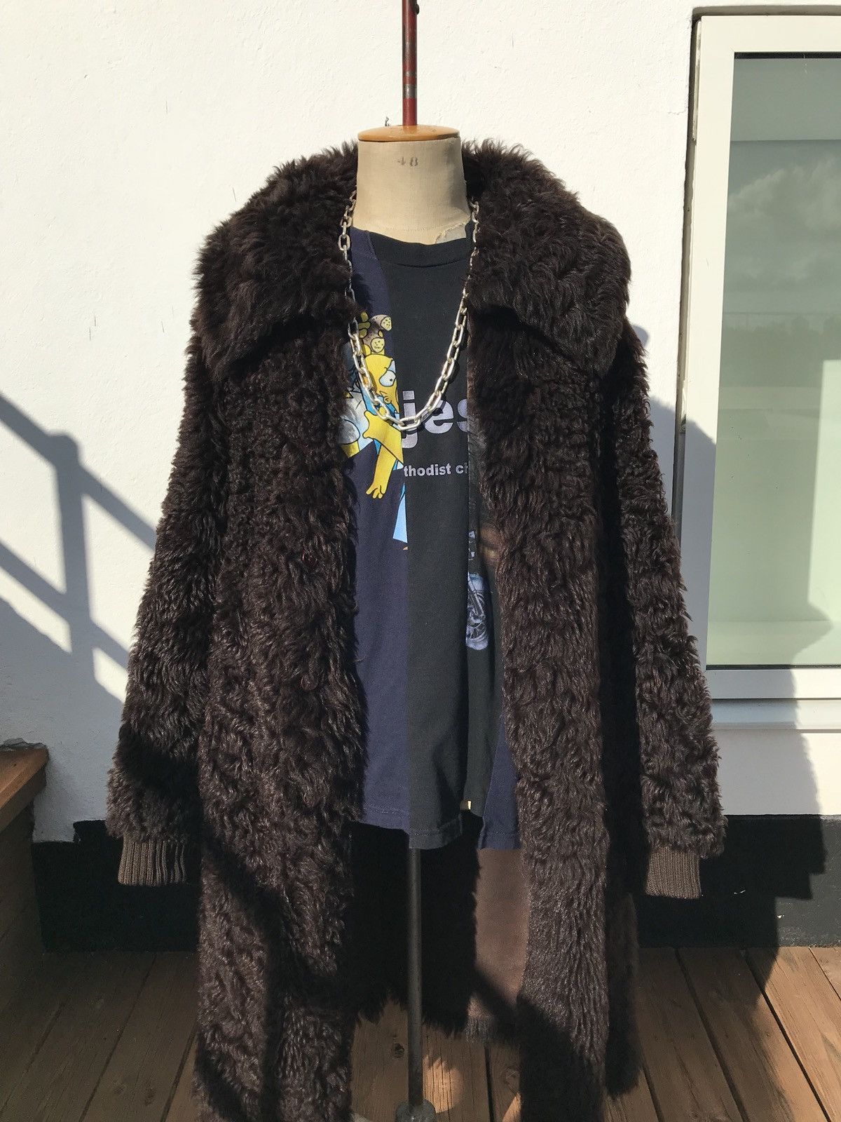 ジャケット・アウター miu miu 1999aw mouton coat miu miu 1999aw mouton coat