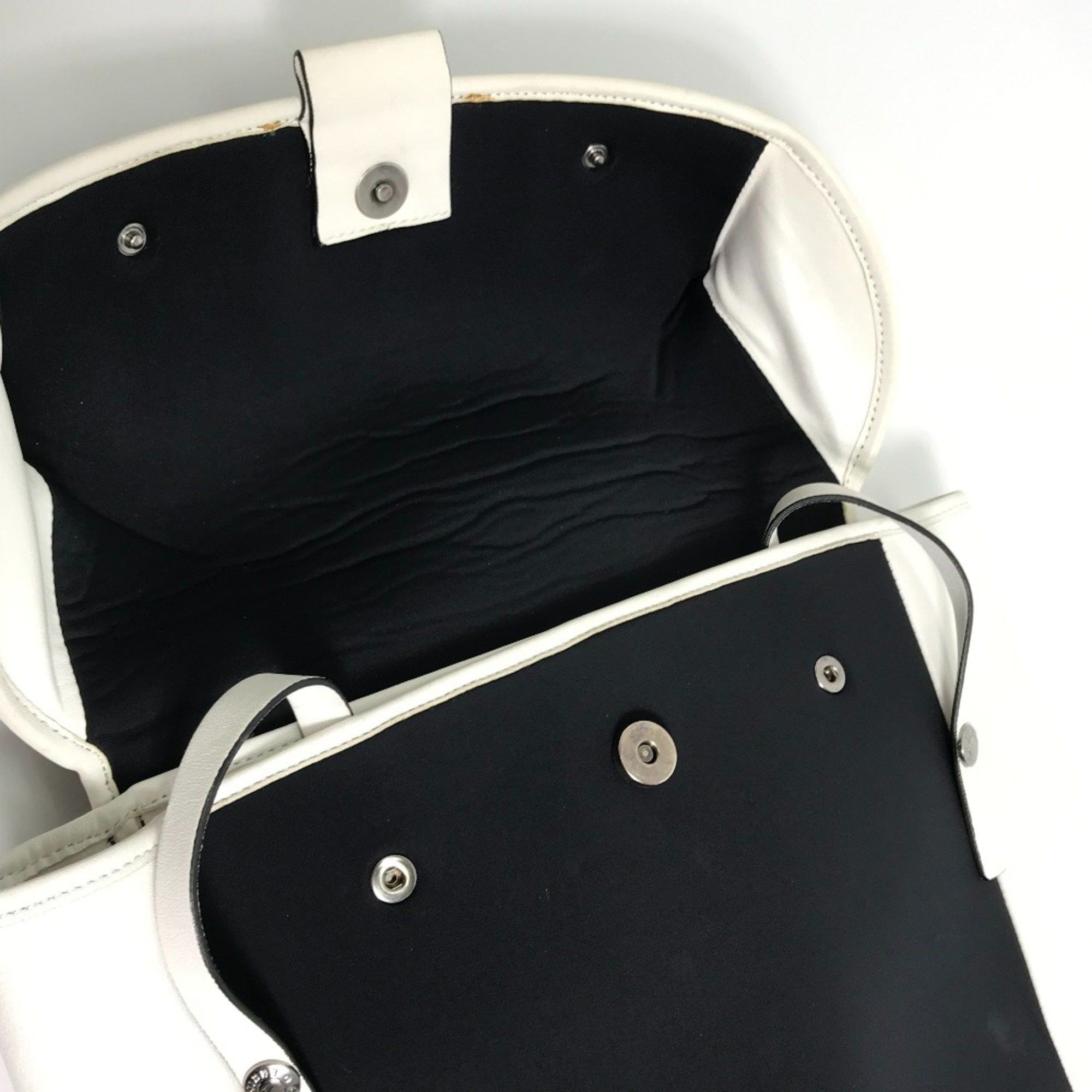 Jimmy Choo Jimmy Choo Star studs Backpack Black x White Size ONE SIZE - 14 Thumbnail