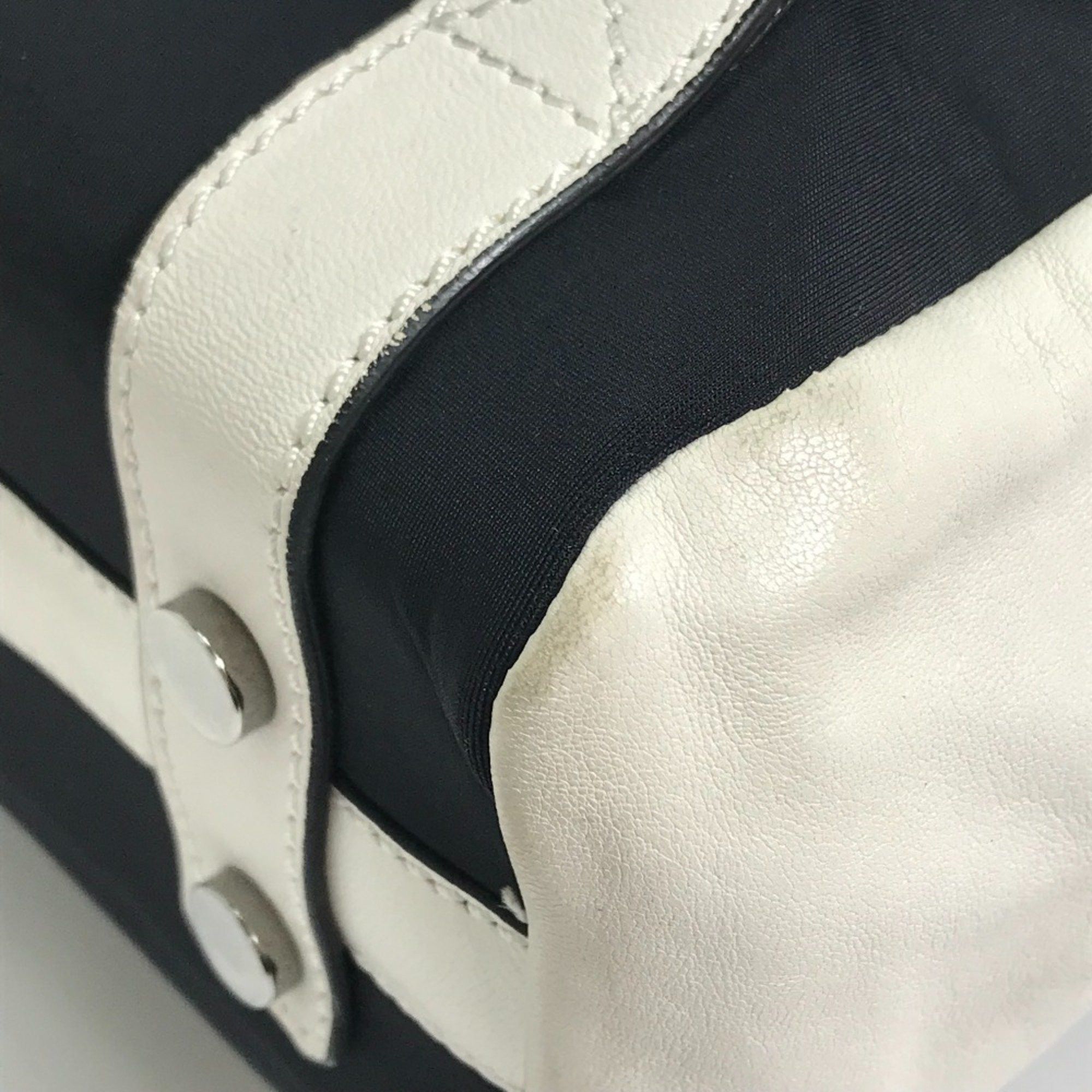 Jimmy Choo Jimmy Choo Star studs Backpack Black x White Size ONE SIZE - 4 Thumbnail
