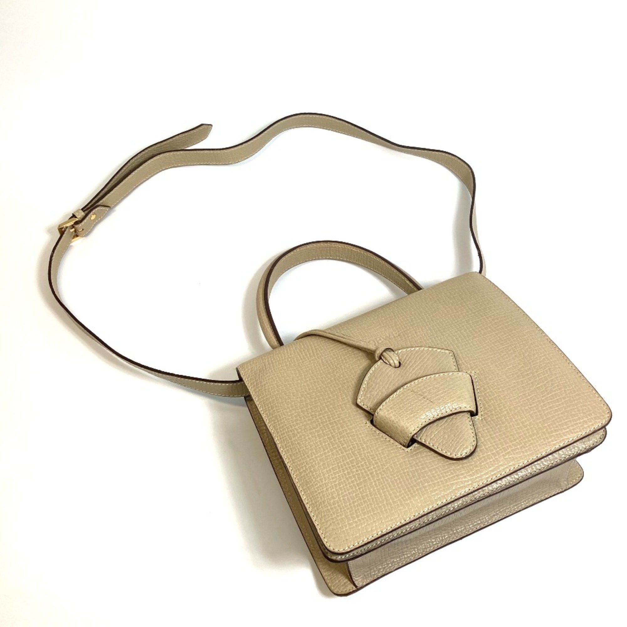 Loewe Loewe 2WAY Shoulder Bag Hand Bag Beige Size ONE SIZE - 11 Thumbnail