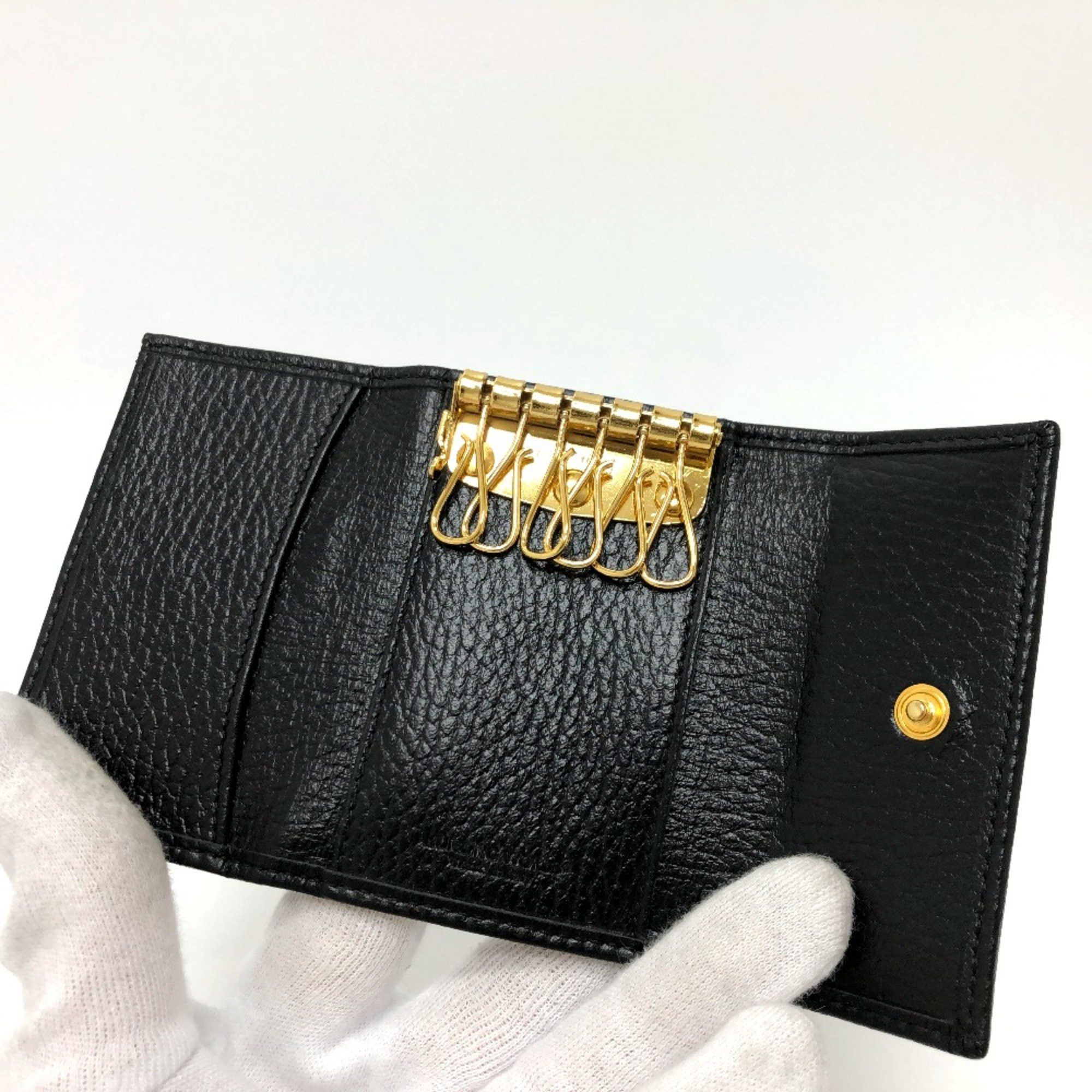 Other Hunting world logo 6 key case Key Case Black GoldHardware Size ONE SIZE - 8 Thumbnail