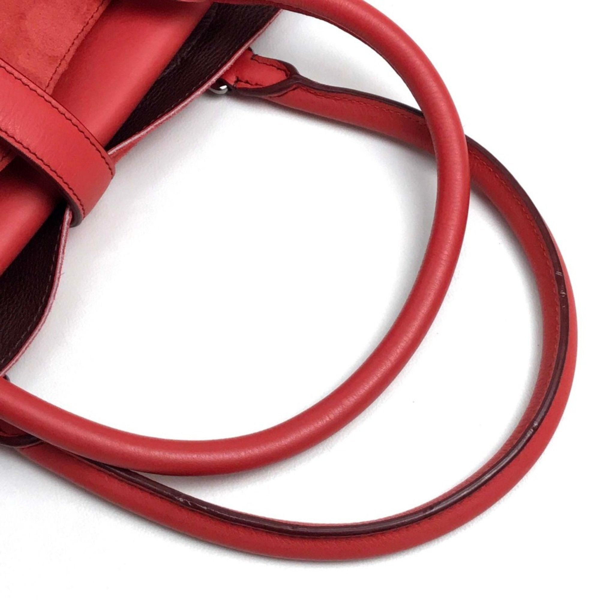 Loewe Loewe logo Bag Shoulder Bag Hand Bag Tote Bag Red Red Size ONE SIZE - 11 Thumbnail