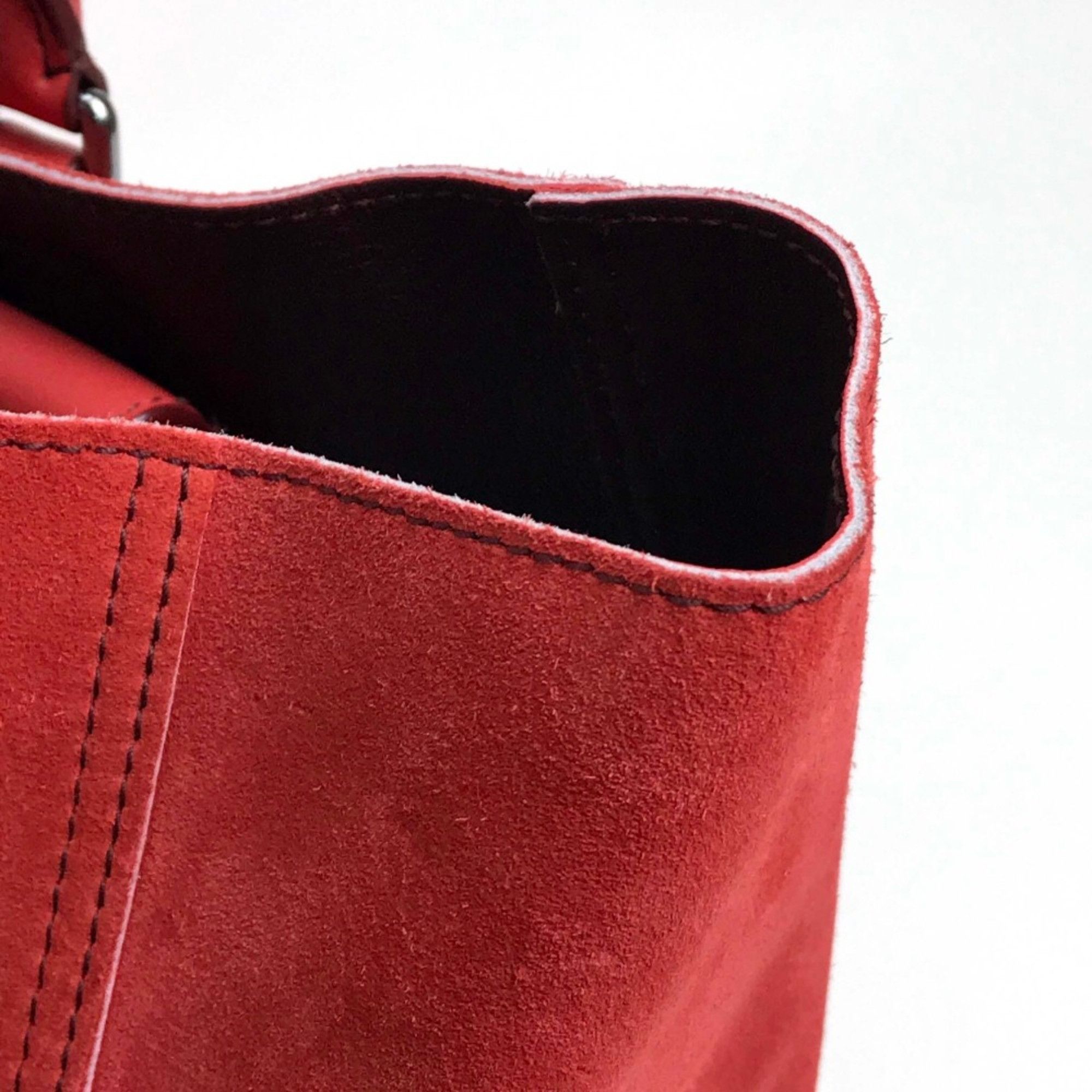 Loewe Loewe logo Bag Shoulder Bag Hand Bag Tote Bag Red Red Size ONE SIZE - 6 Thumbnail
