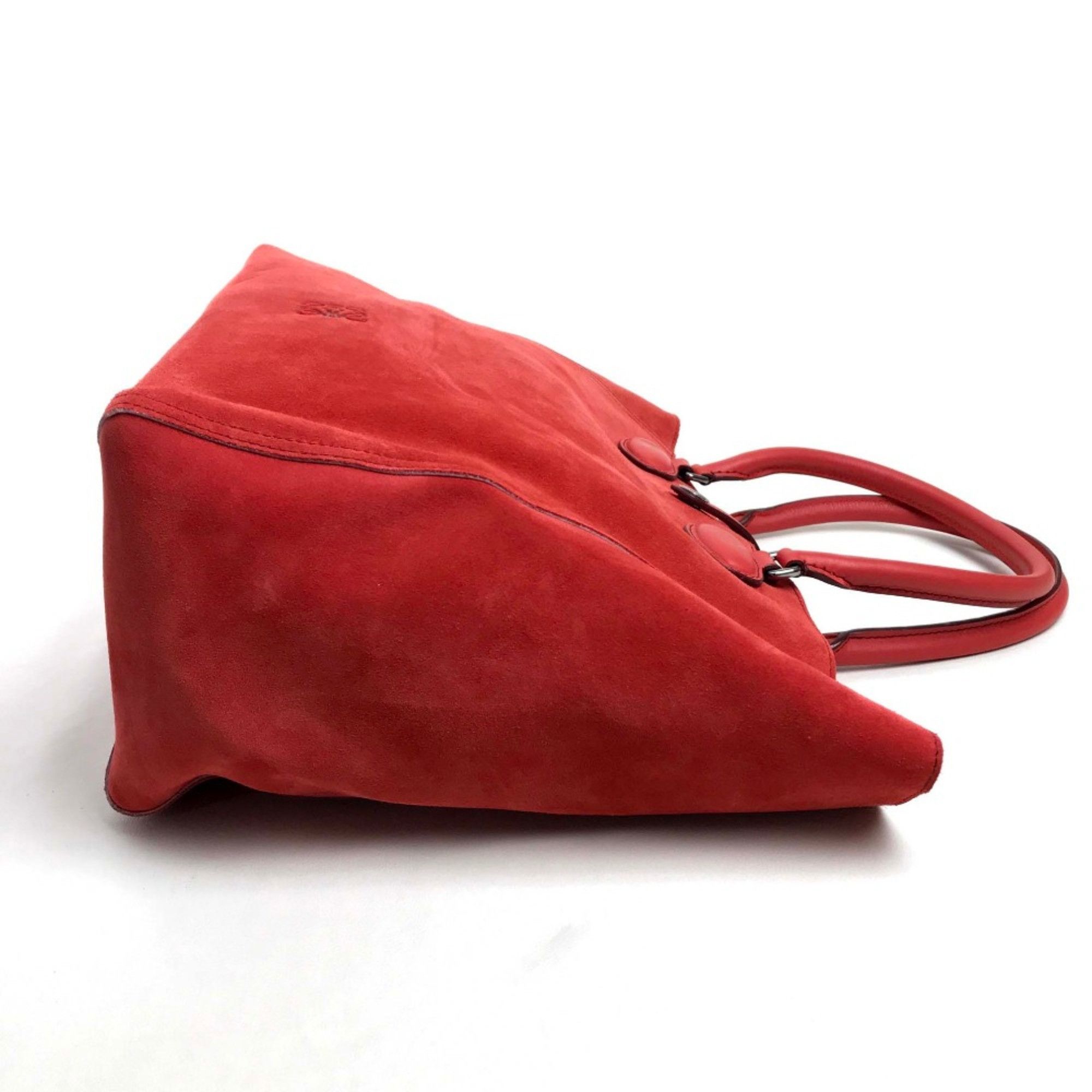 Loewe Loewe logo Bag Shoulder Bag Hand Bag Tote Bag Red Red Size ONE SIZE - 4 Thumbnail