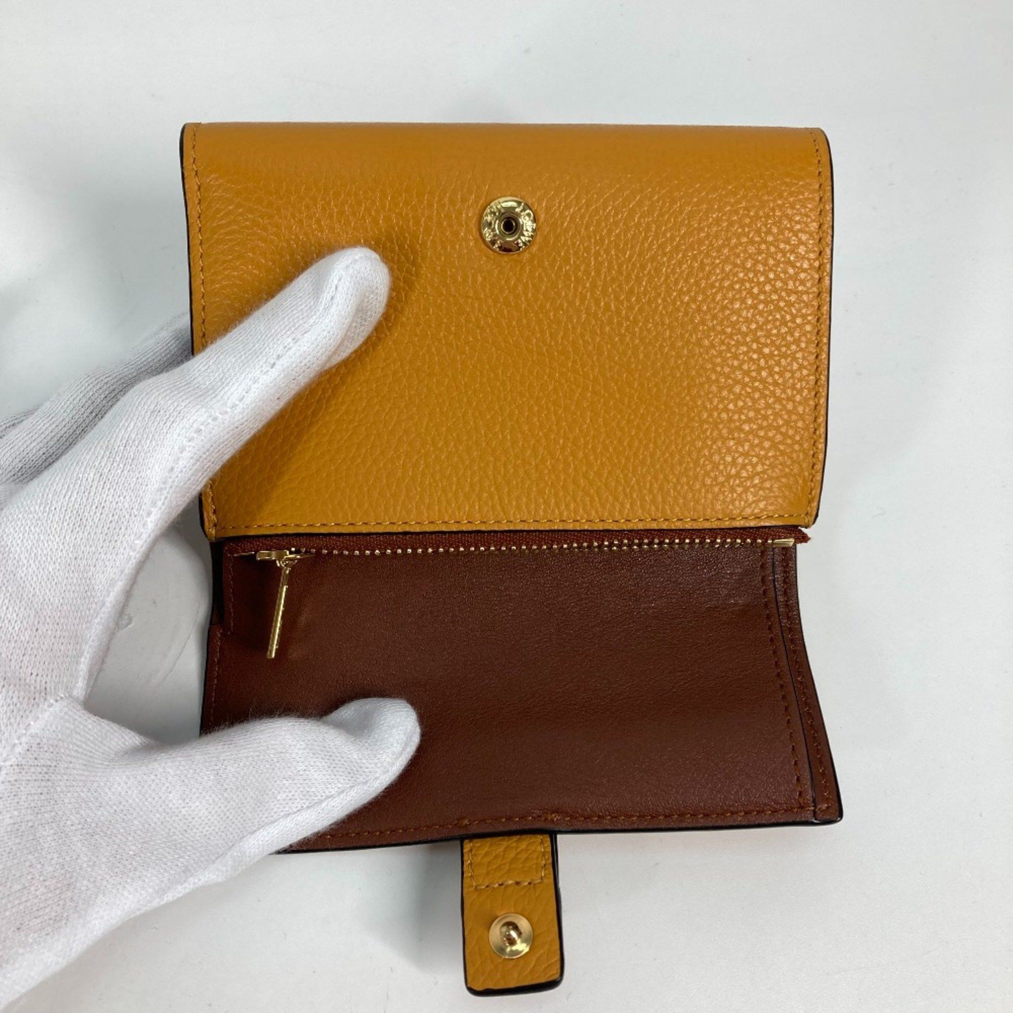 Loewe Loewe C660Z41X01 Compact wallet Folded wallet Toffee/Tan Brown Size ONE SIZE - 9 Thumbnail