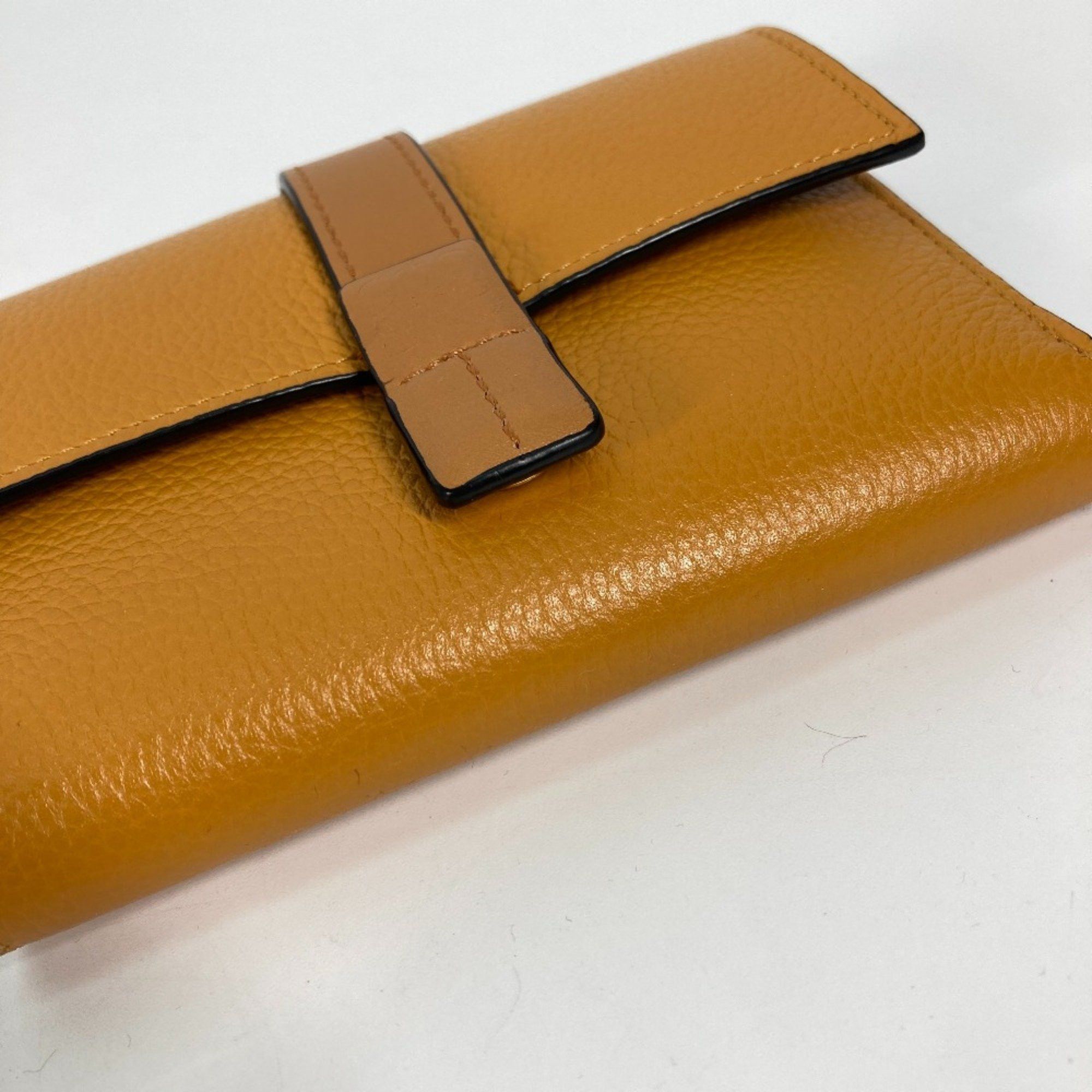 Loewe Loewe C660Z41X01 Compact wallet Folded wallet Toffee/Tan Brown Size ONE SIZE - 8 Thumbnail