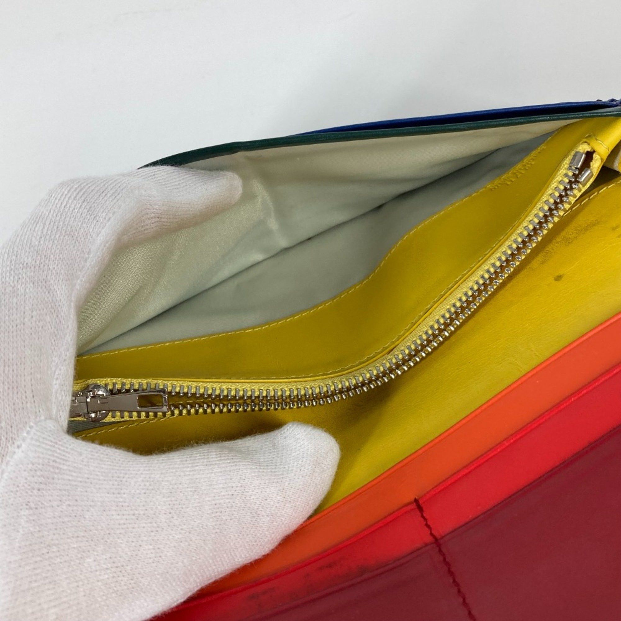 Loewe Loewe long wallet rainbow Two fold Long Wallet Black Multicolore Size ONE SIZE - 5 Thumbnail