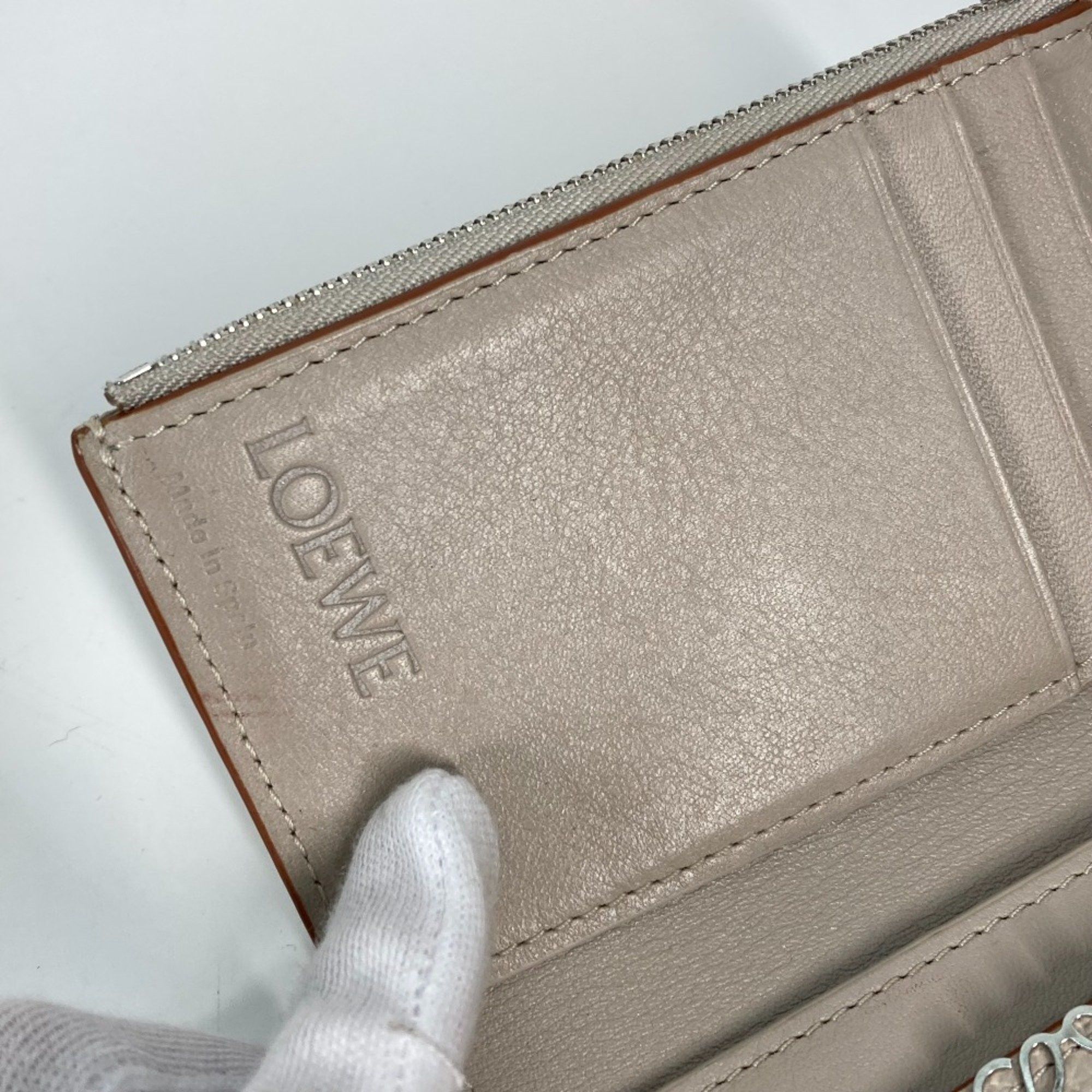 Loewe Loewe C821S33X01 Compact wallet Trifold wallet light ghost Beige Size ONE SIZE - 7 Thumbnail