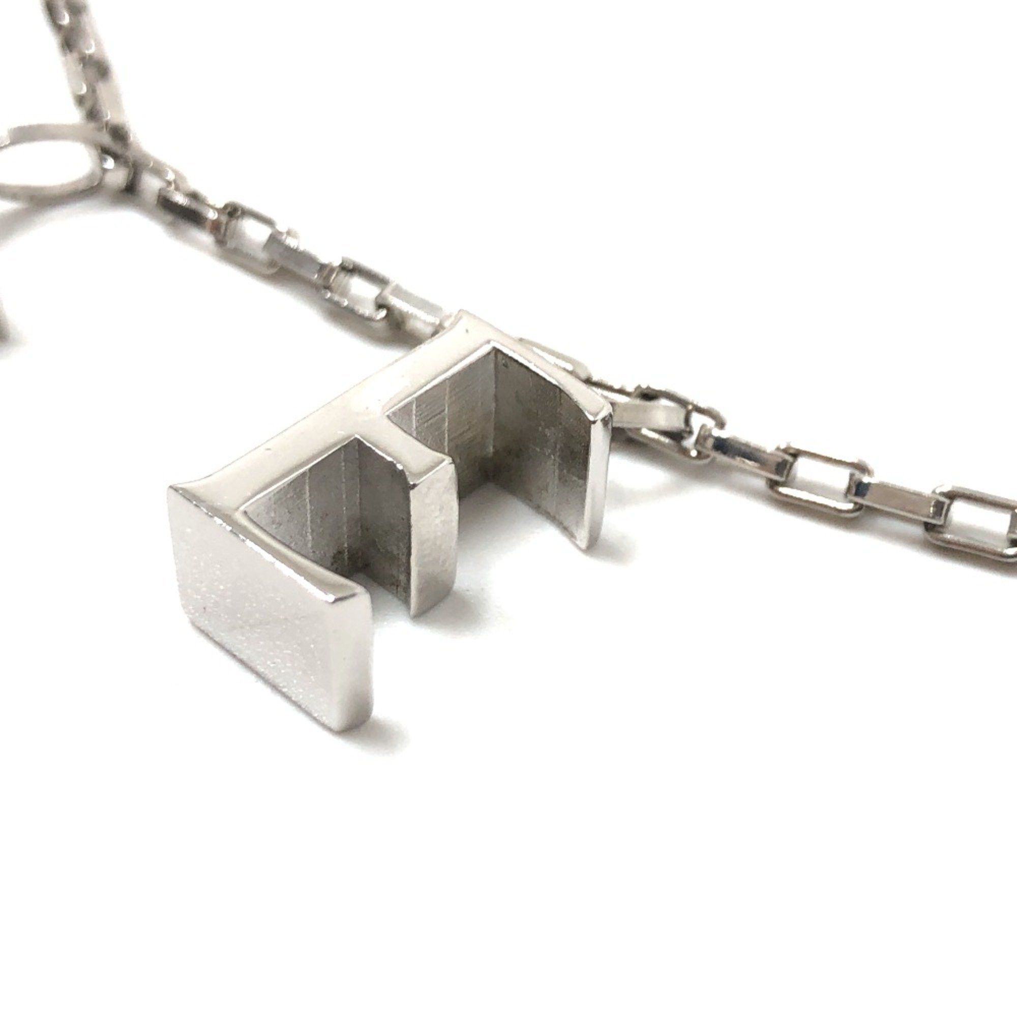 Loewe Loewe Icon logo Chain Necklace Silver Size ONE SIZE - 4 Thumbnail