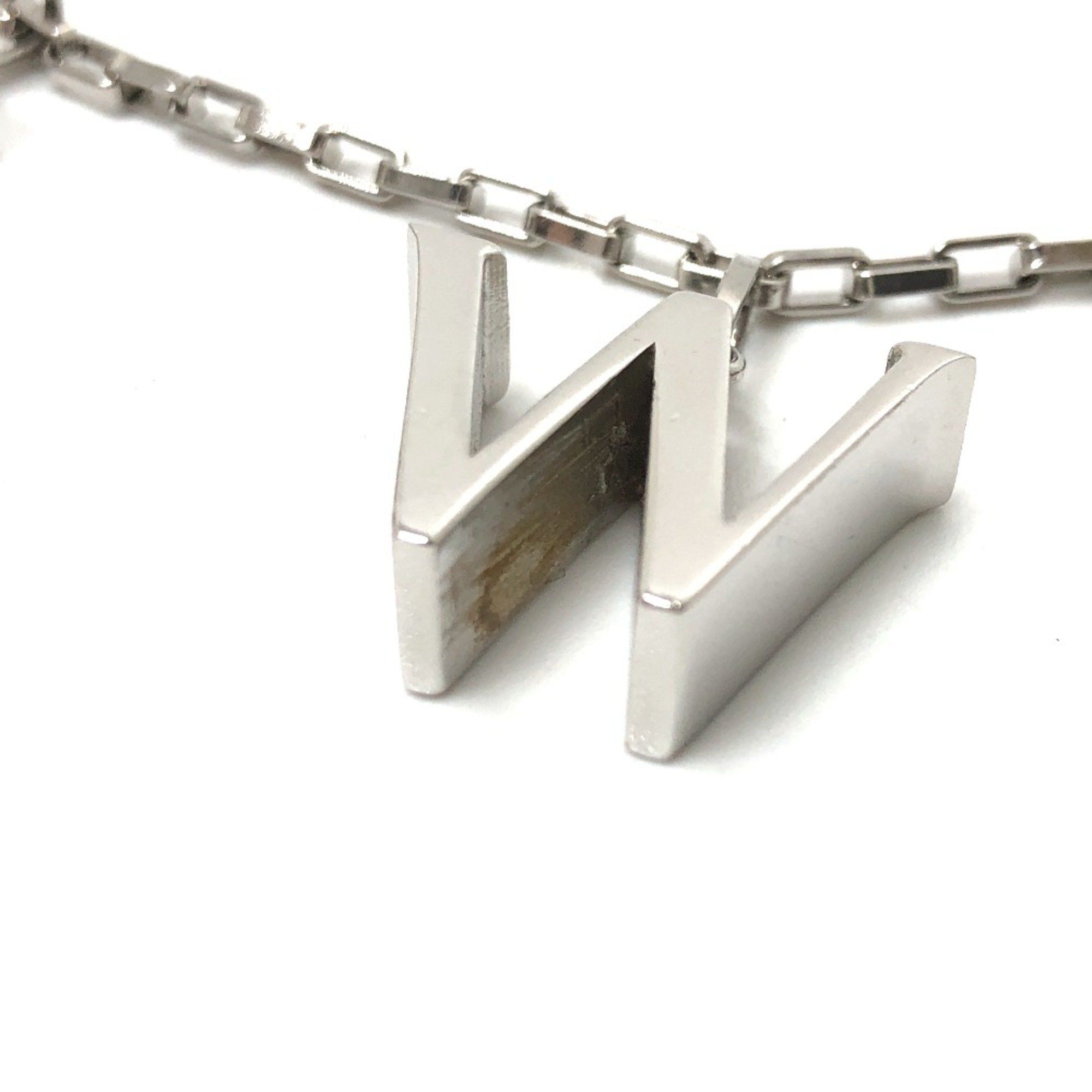 Loewe Loewe Icon logo Chain Necklace Silver Size ONE SIZE - 3 Thumbnail