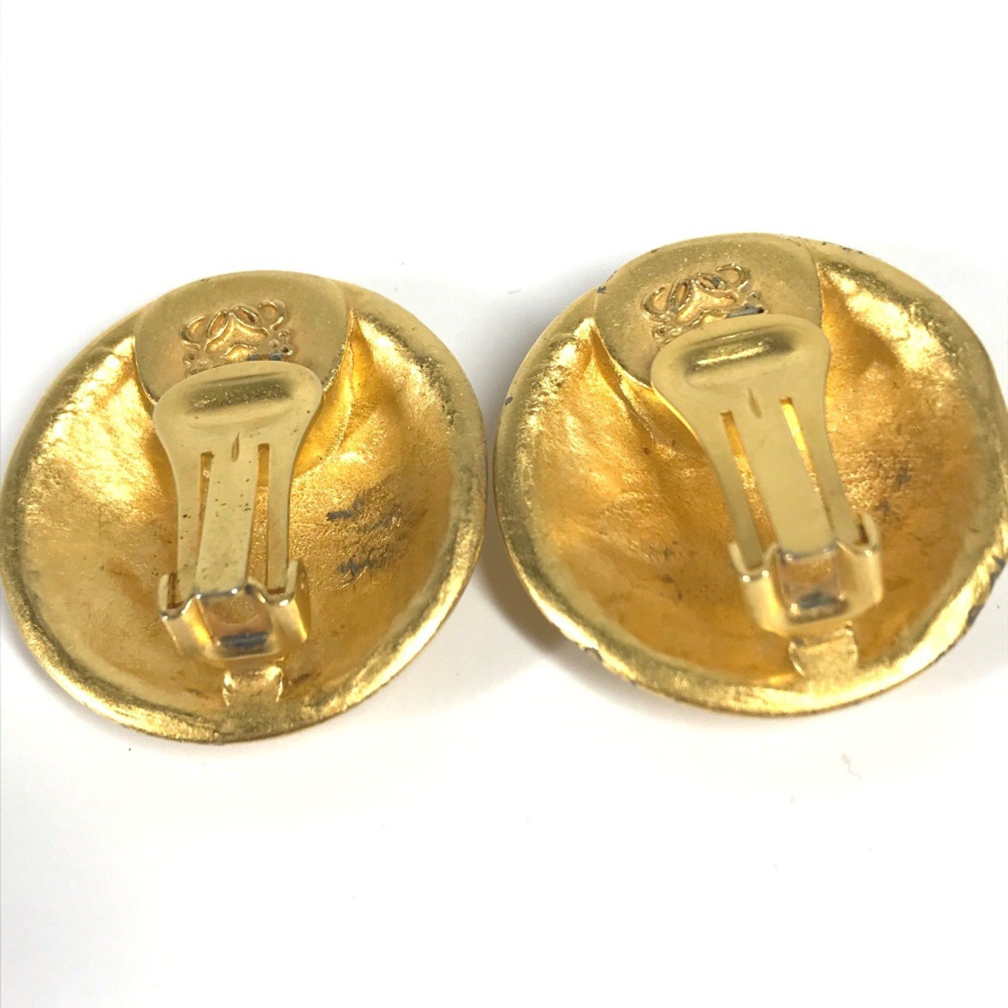 Loewe Loewe vintage Accessories Earrings Gold Size ONE SIZE - 5 Thumbnail