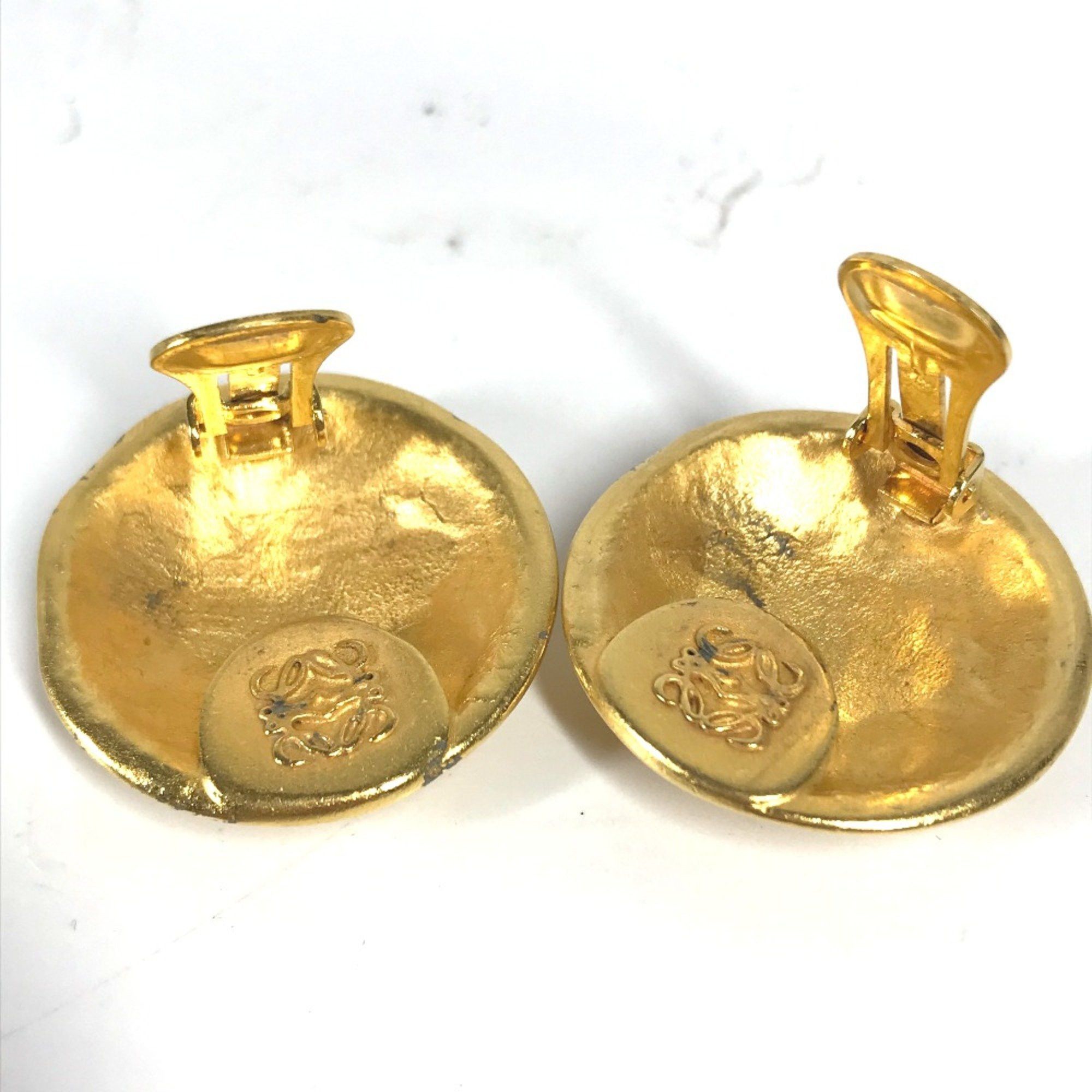 Loewe Loewe vintage Accessories Earrings Gold Size ONE SIZE - 7 Thumbnail