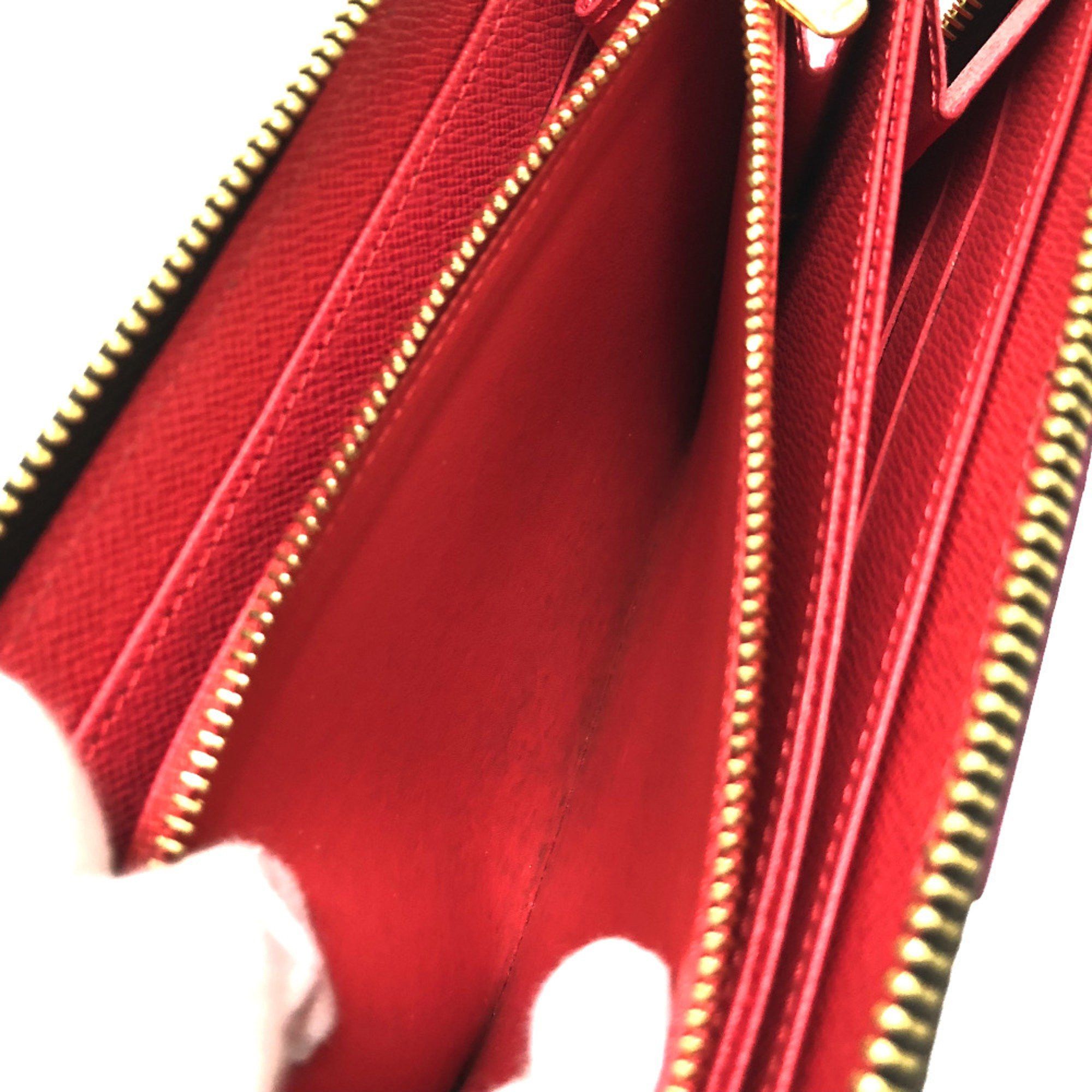 Louis Vuitton Louis Vuitton M61364 Monogram Long Wallet Flamingo Brown Size ONE SIZE - 6 Thumbnail