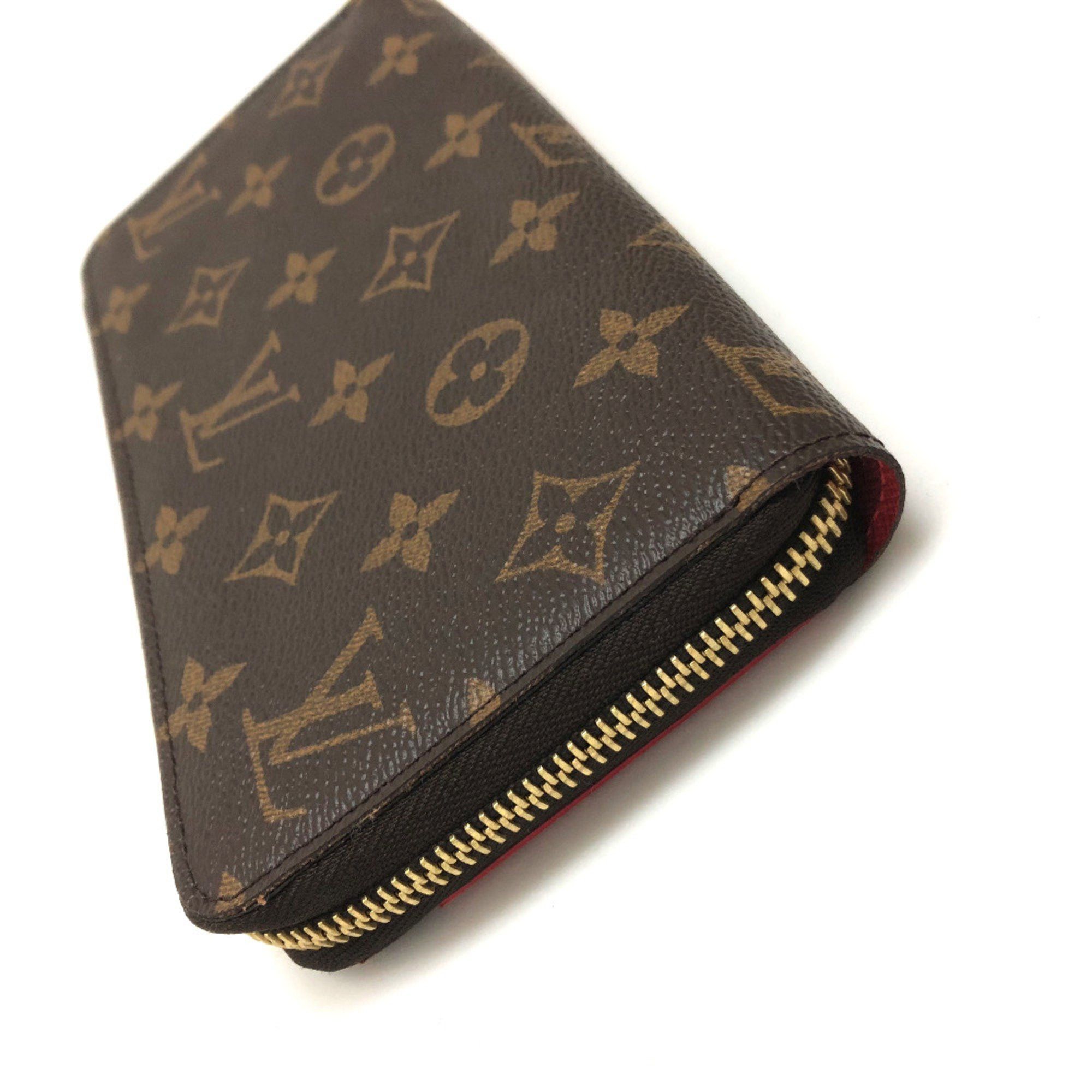 Louis Vuitton Louis Vuitton M61364 Monogram Long Wallet Flamingo Brown Size ONE SIZE - 4 Thumbnail