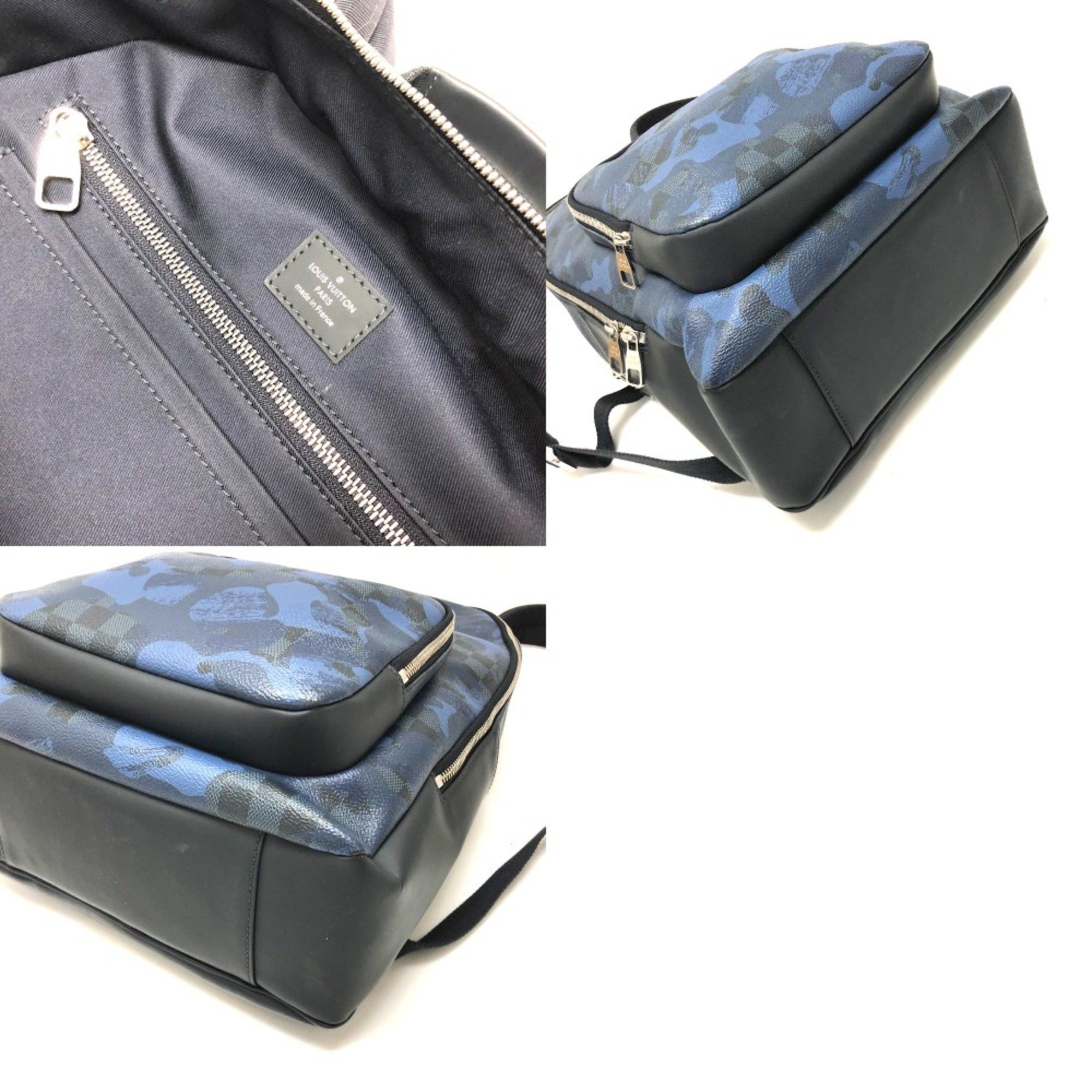 Louis Vuitton Louis Vuitton N41510 Damier-Cobalt Backpack Backpack Backpack cobalt blue Size ONE SIZE - 9 Thumbnail