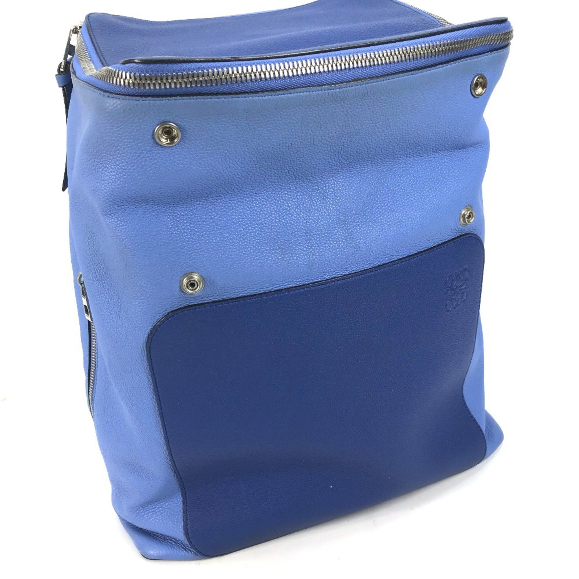 Loewe Loewe Bicolor bag backpack Backpack blue Size ONE SIZE - 5 Thumbnail