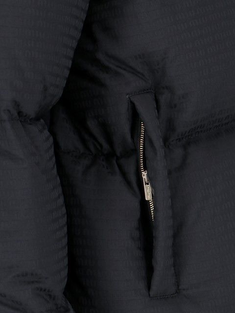 Miu Miu LOGO PRINT DOWN JACKET Size XS / US 0-2 / IT 36-38 - 5 Thumbnail