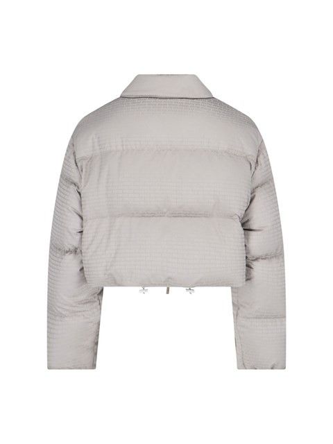 Miu Miu LOGO CROP DOWN JACKET Size S / US 4 / IT 40 - 2 Thumbnail